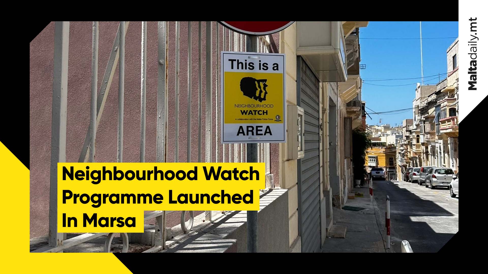 Neighbourhood Watch Programme Launched In Marsa