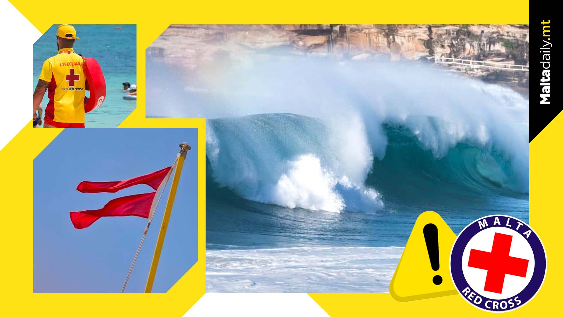 Warning To Avoid Some Maltese Beaches Due To Strong Winds