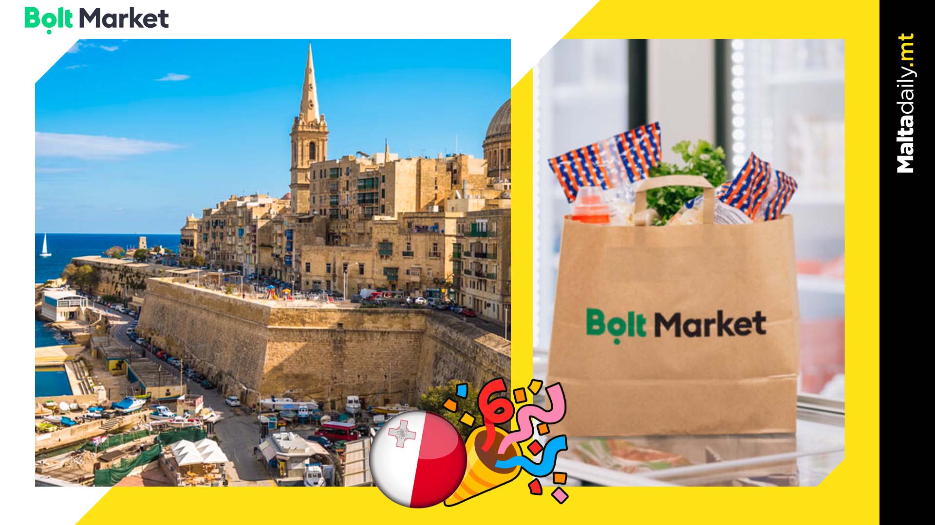 It’s Bolt Market’s 4th Month Anniversary In Malta