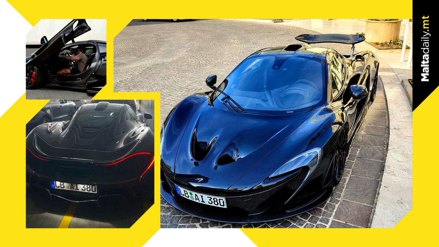 1 Million Hypercar McLaren P1 Spotted in Malta