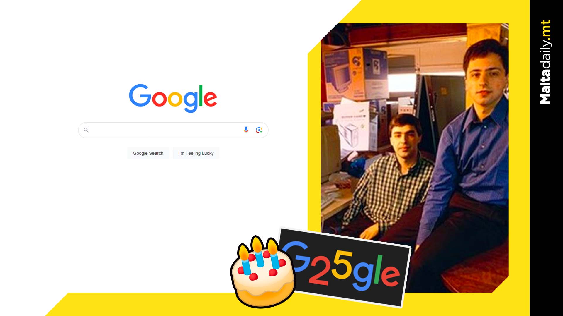 Google Turns 25 Years Old Today
