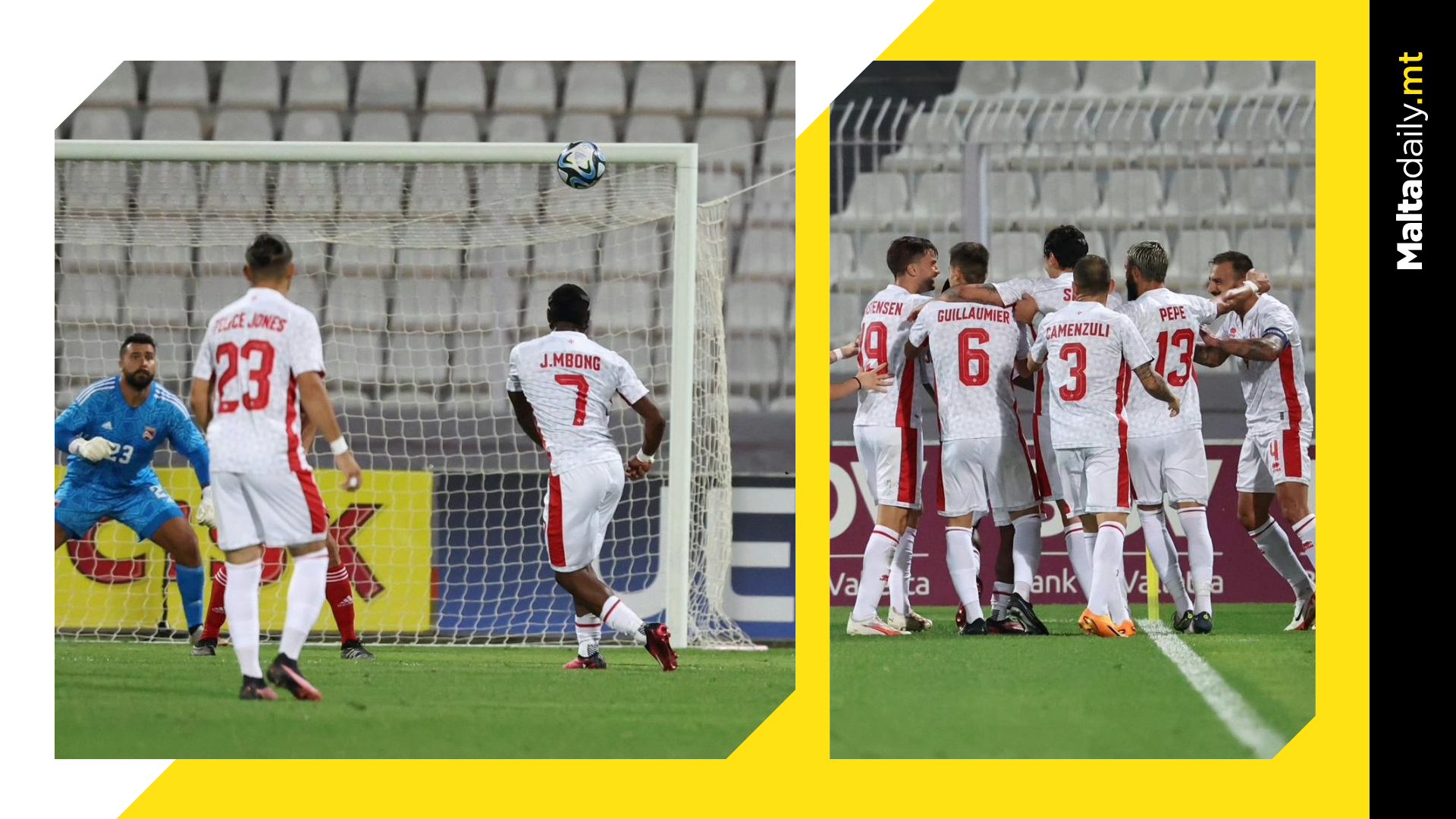 Mbong Goal Pushes Malta Over Gibraltar In Pre-Euro 2024 Friendly