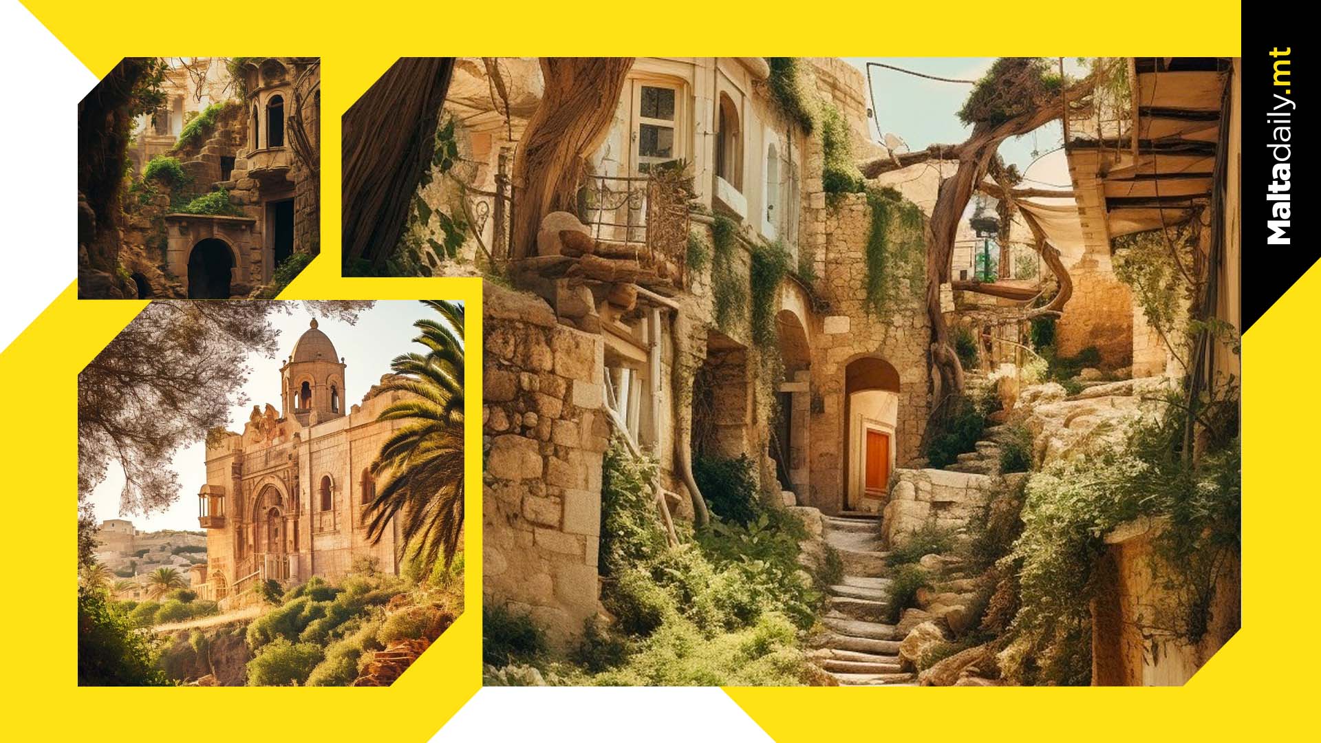 What If Malta’s Old City Was Reclaimed By Nature?