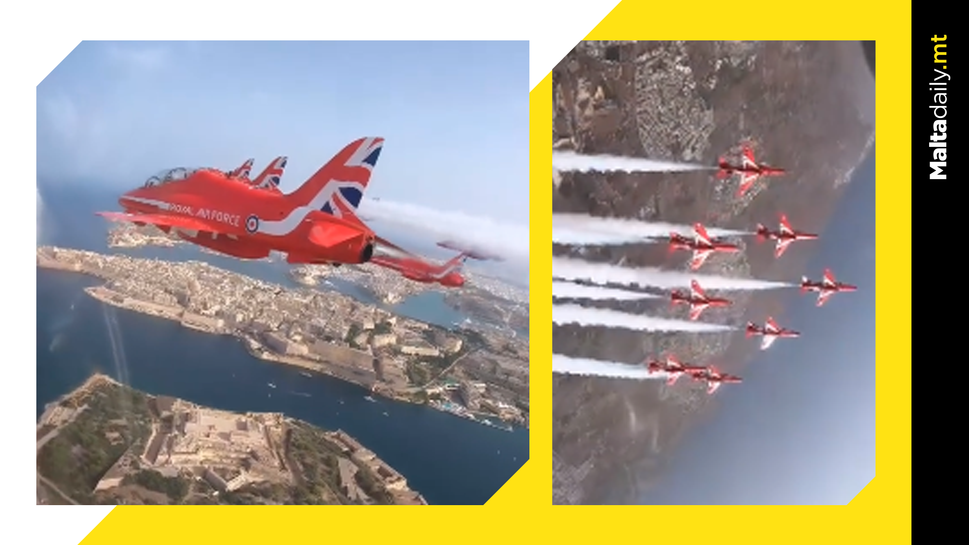 The Red Arrows Return to Malta for the Thrilling Malta International Airshow