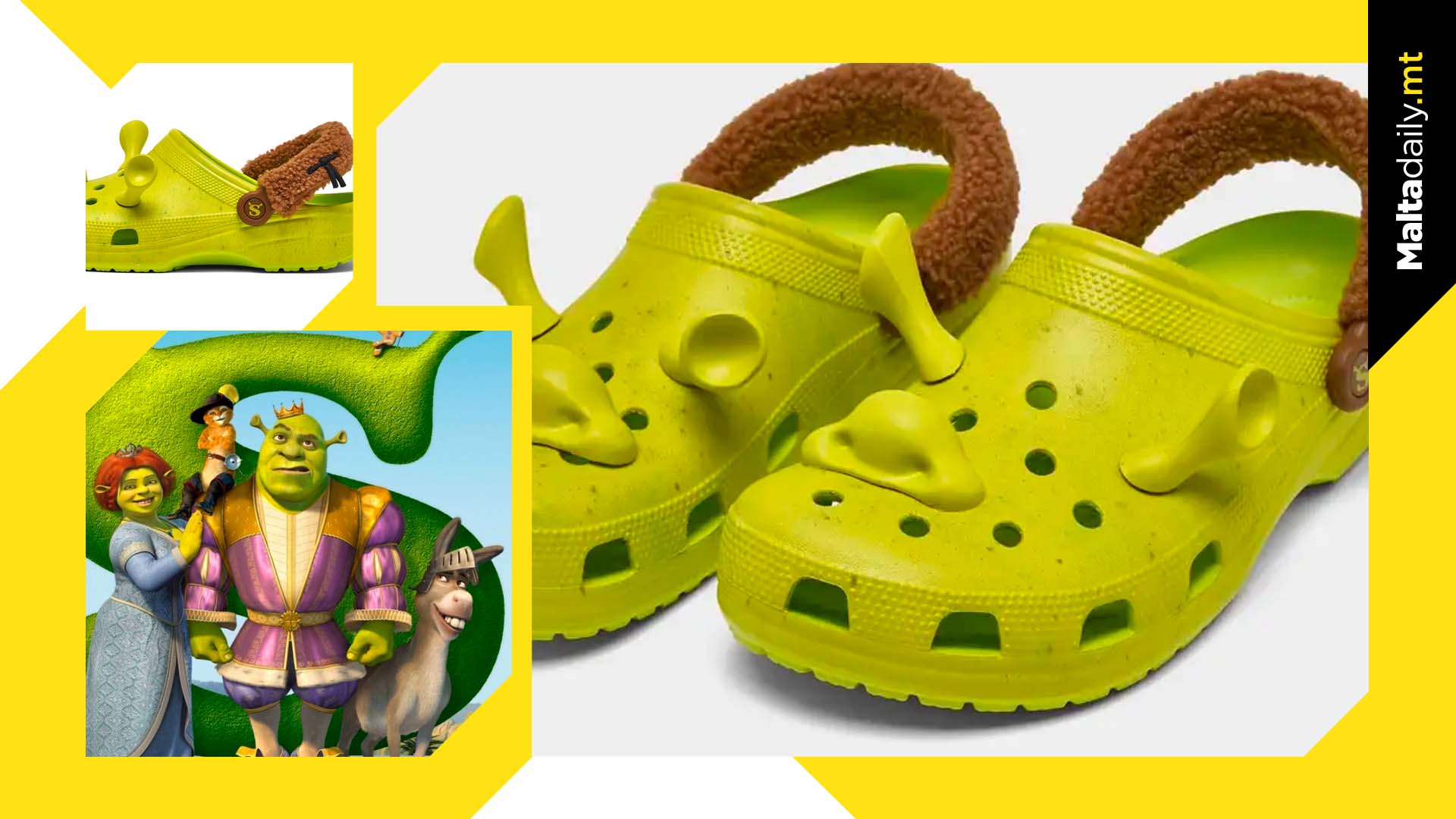 Crocs Are Releasing A Limited Edition Shrek Clog