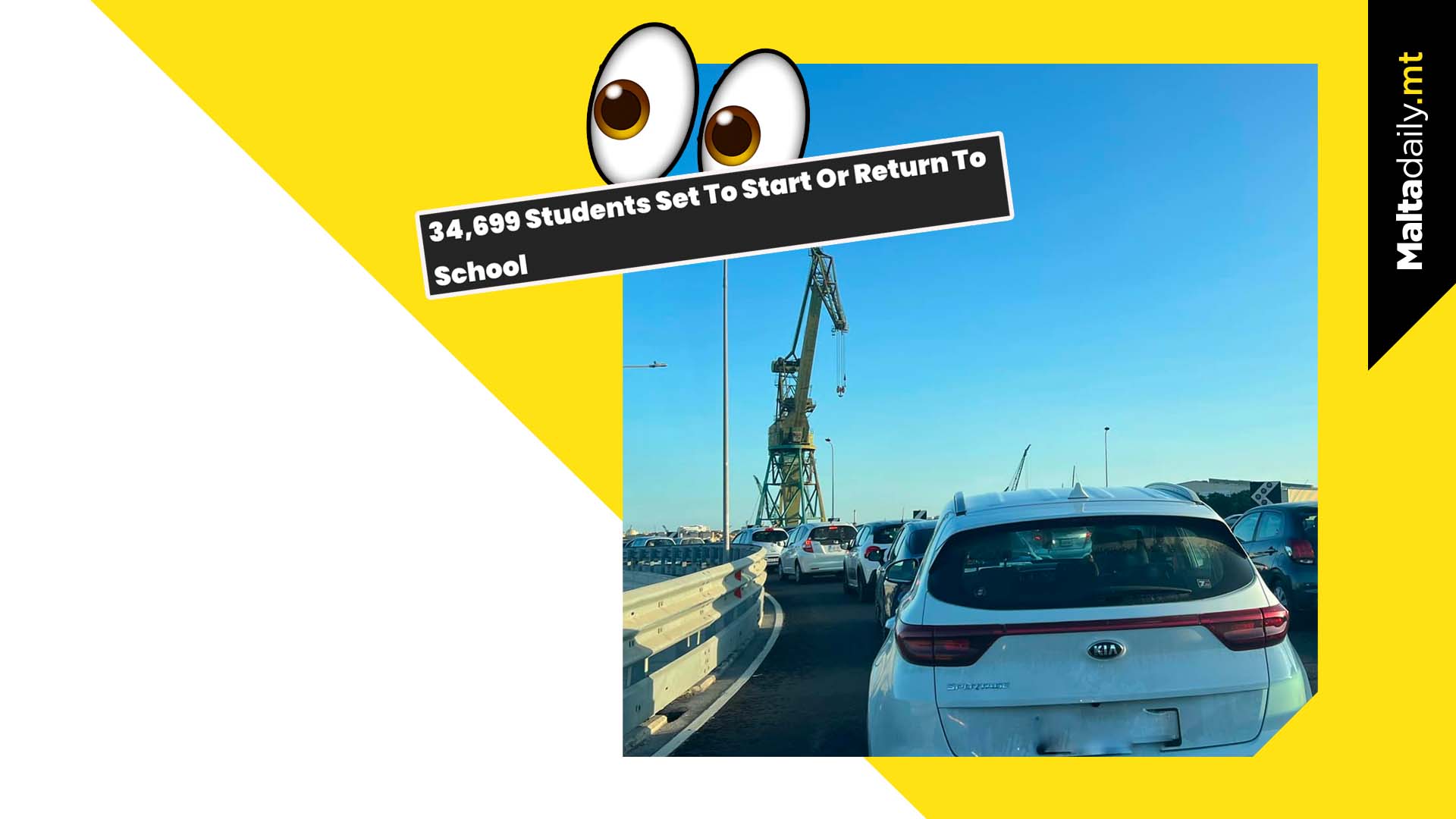 Heavy Traffic Reported Around Malta As Schools Reopen