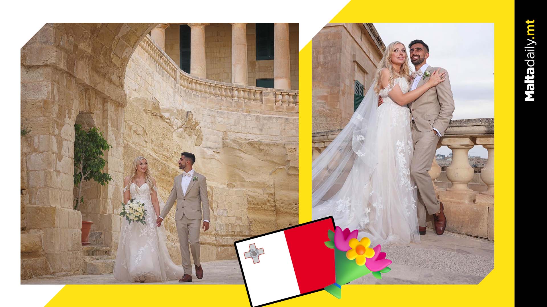 Sidemen's Vikkstar Poses In Malta For Wedding Photos