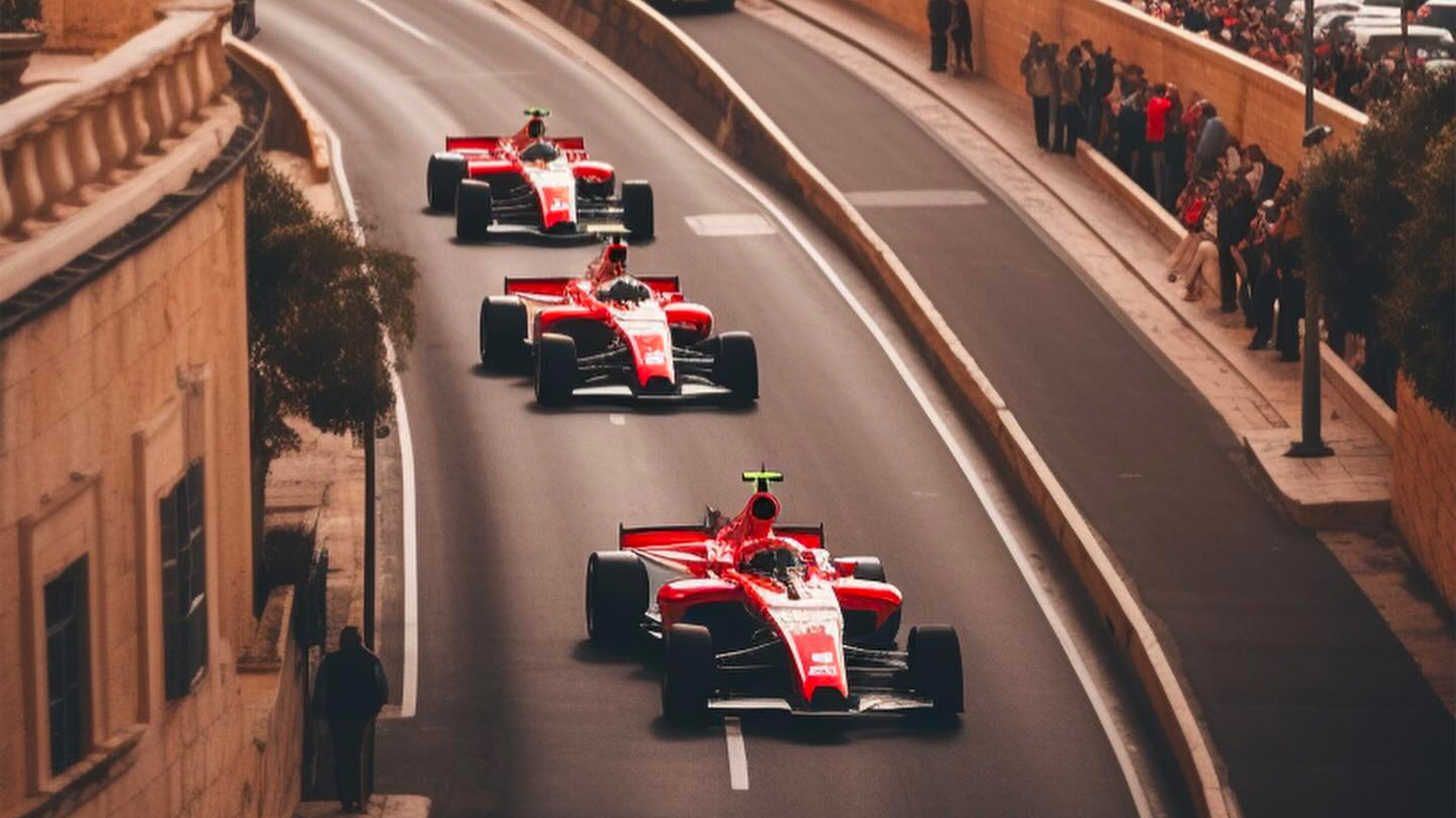 Formula 1 Comes to Malta in New AI-Generated Image