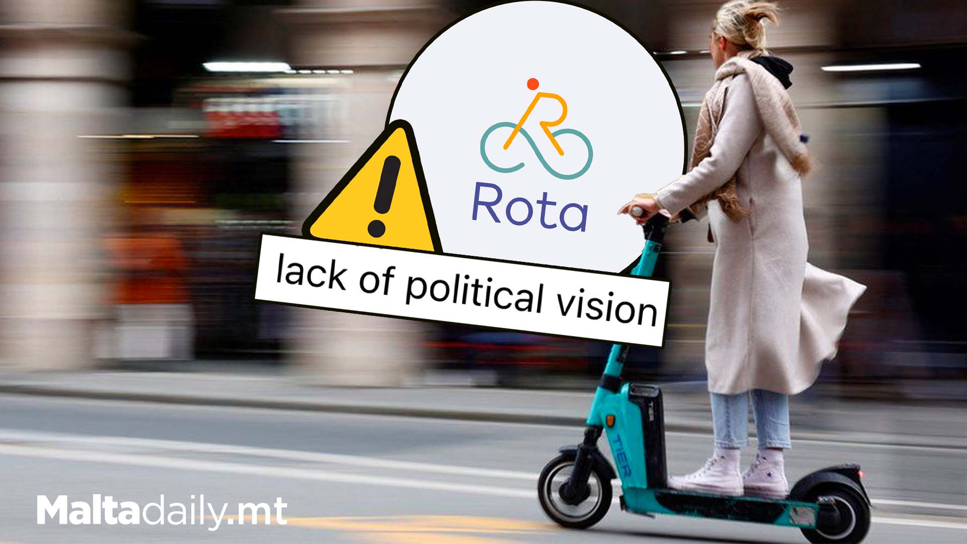 ‘Rental E-Scooter Ban = Lack Of Political Vision’, Say Rota.mt