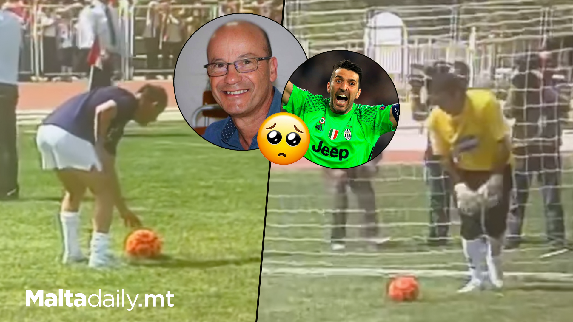 Footage Of Dr Calvagna Scoring Goal Against Buffon Resurfaces