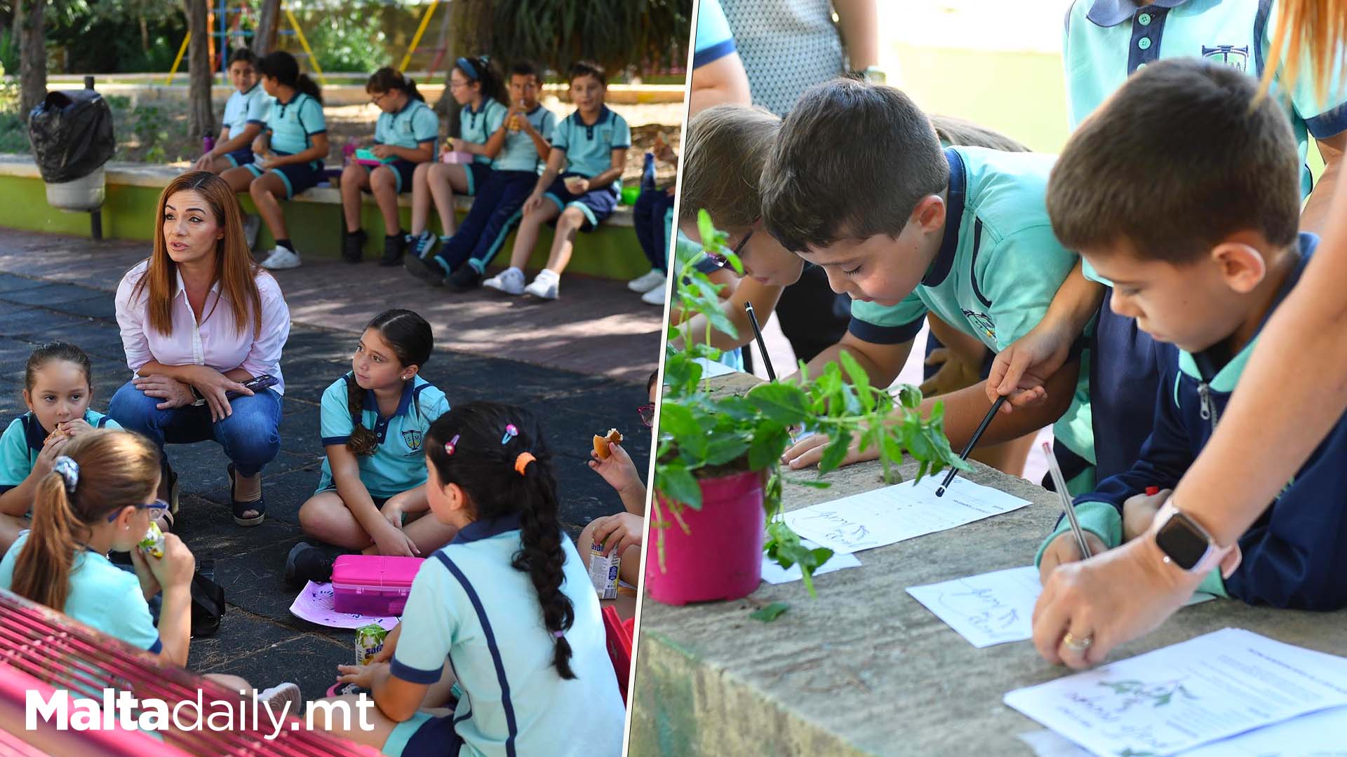 Żejtun Children Help Shape Future Green Projects In Their Locality