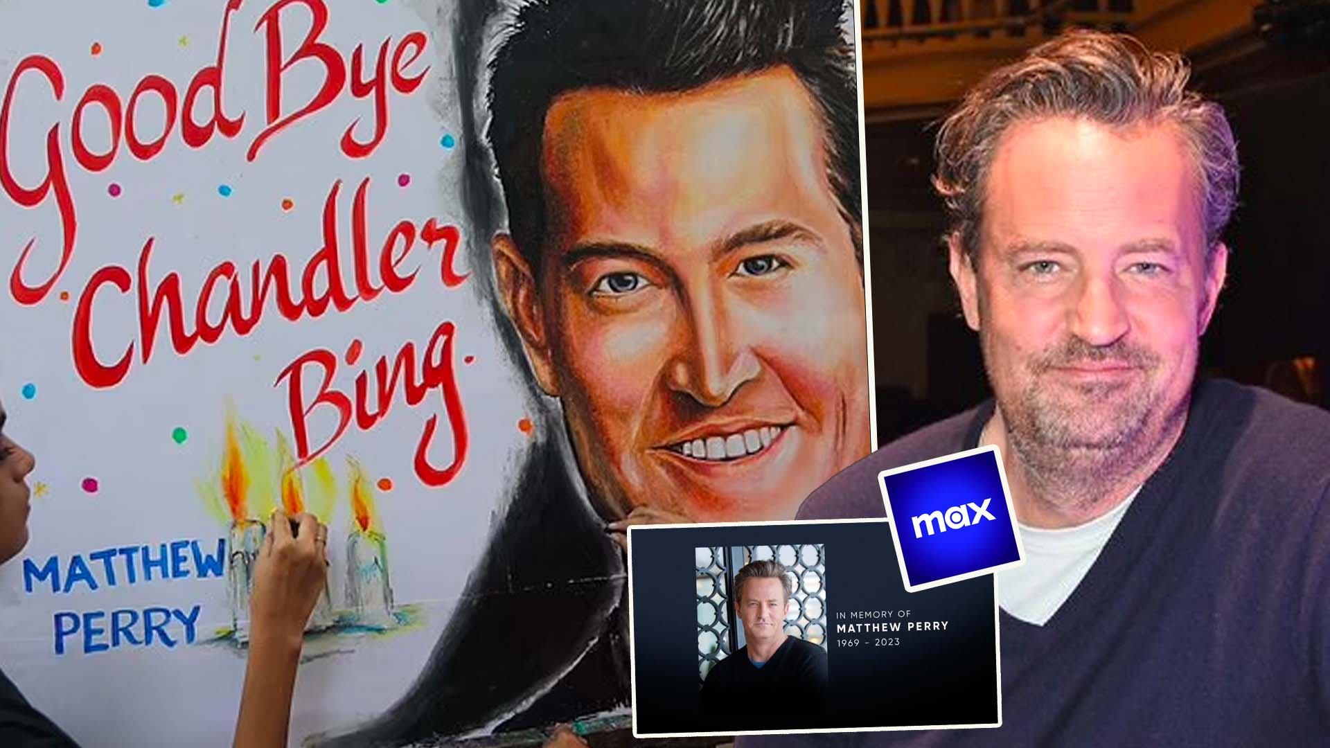 MAX Adds Tribute Card To Matthew Perry: Fans Leave Flowers Outside Iconic Hotel