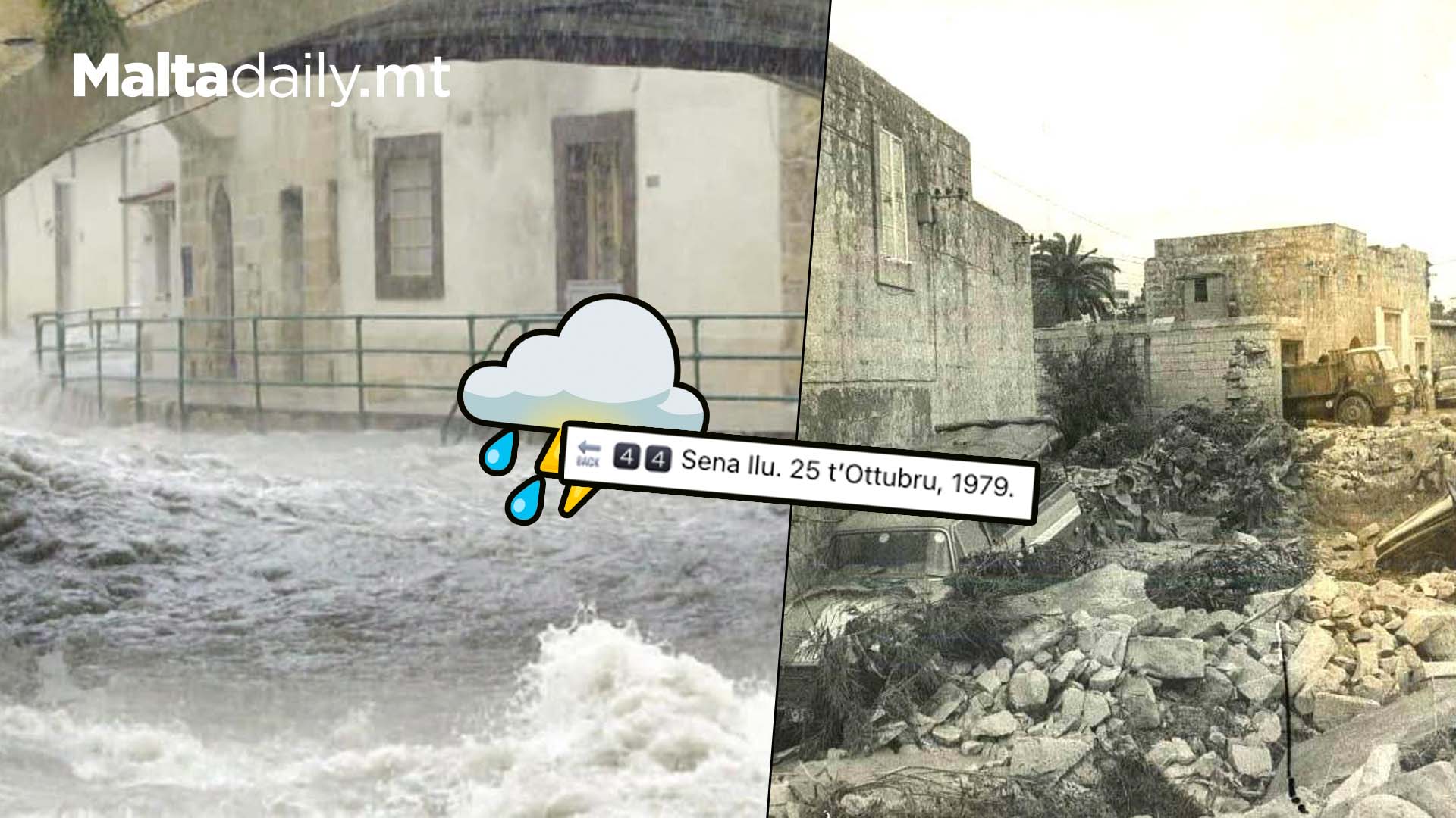 A Deadly Storm Hit Malta 44 Years Ago, Killing 4 Persons