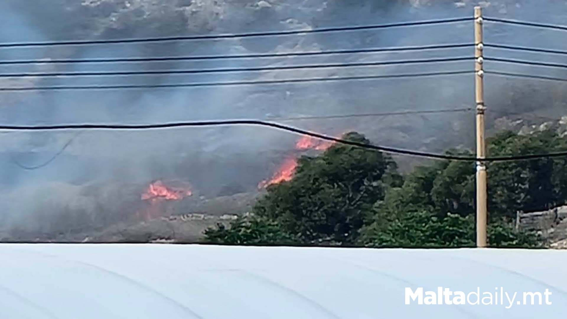 Fire In Ġnejna Area Being Reported