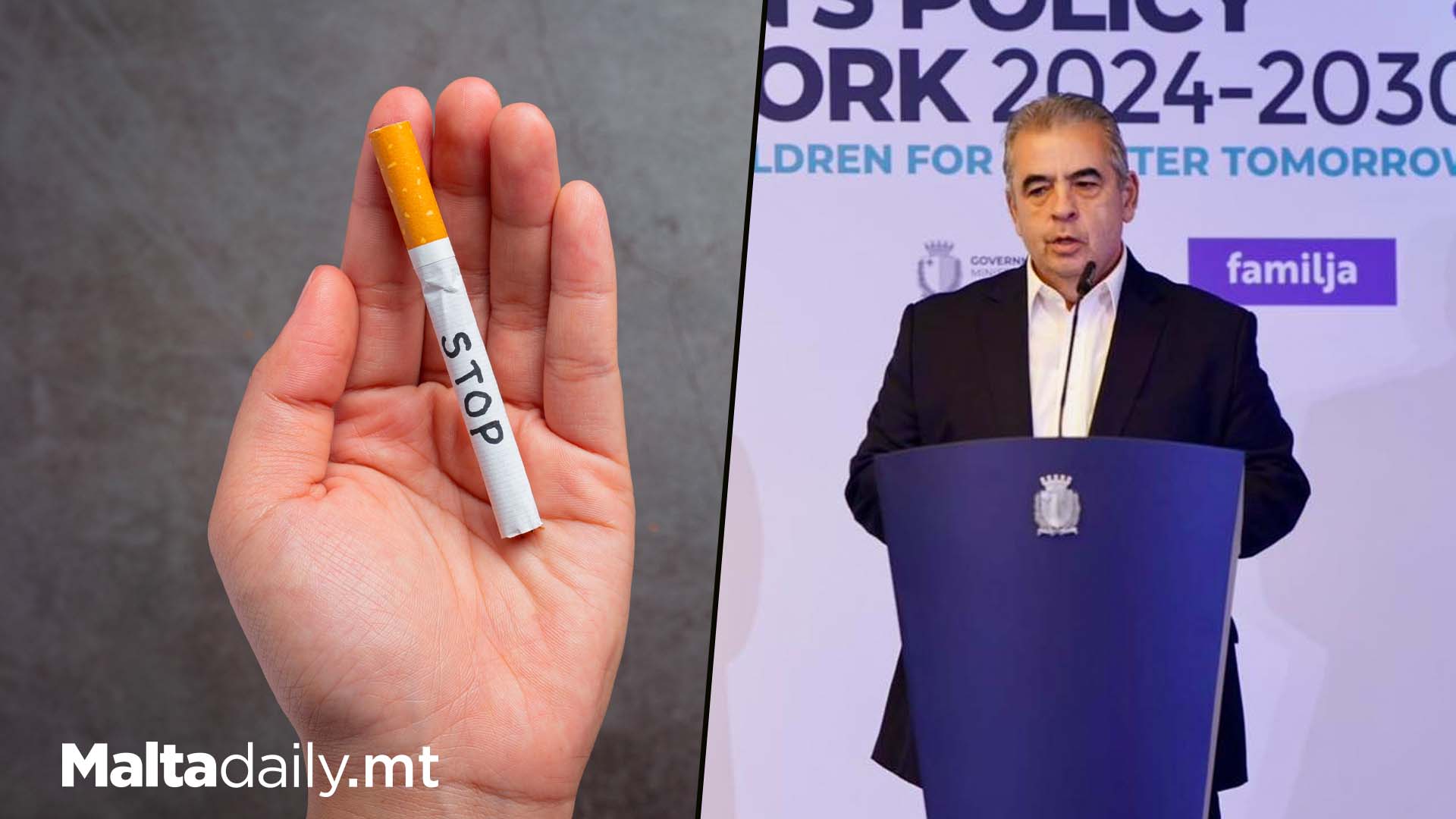 "Start Discussions To Ban Cigarette Sales For Youth In Malta"