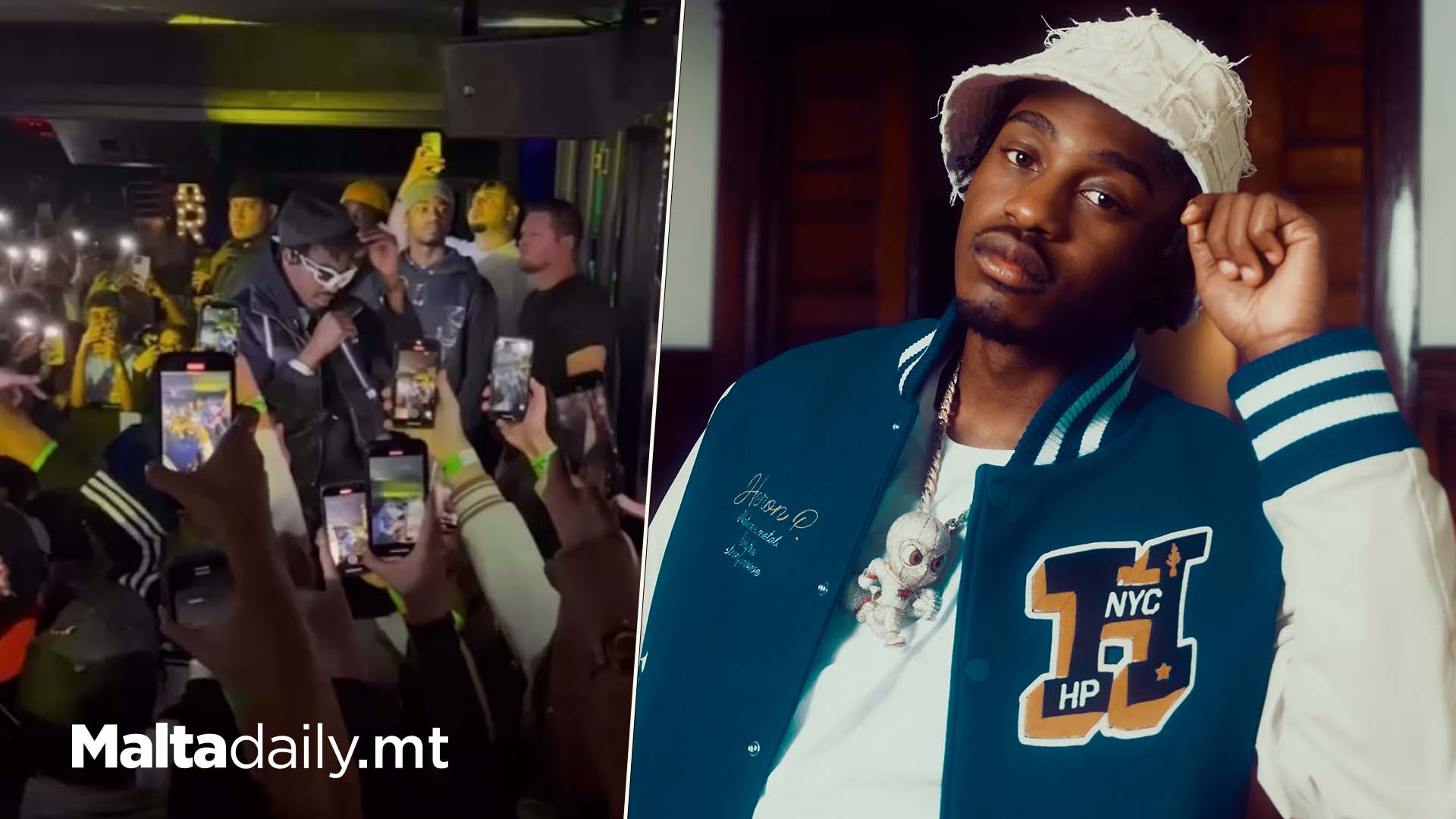Rapper Lil Tjay Performs In Havana Club, Malta