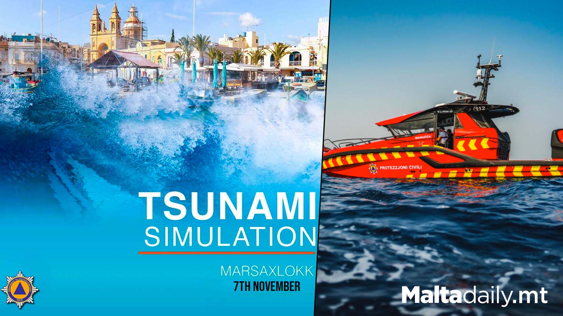 Civil Protection To Carry Out Tsunami Simulation Exercise