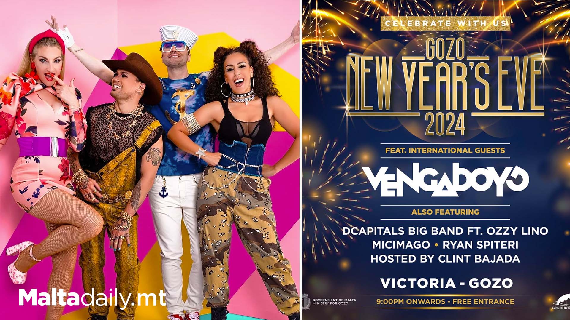 Iconic Vengaboys Are Coming To Gozo For New Year's Eve