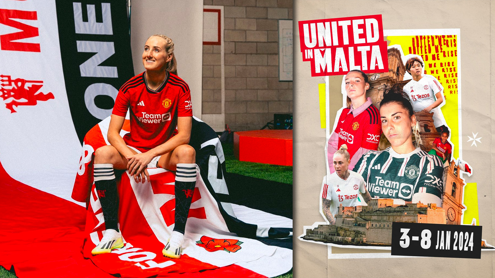 Manchester United Women's Team Back To Return To Malta In January 2024