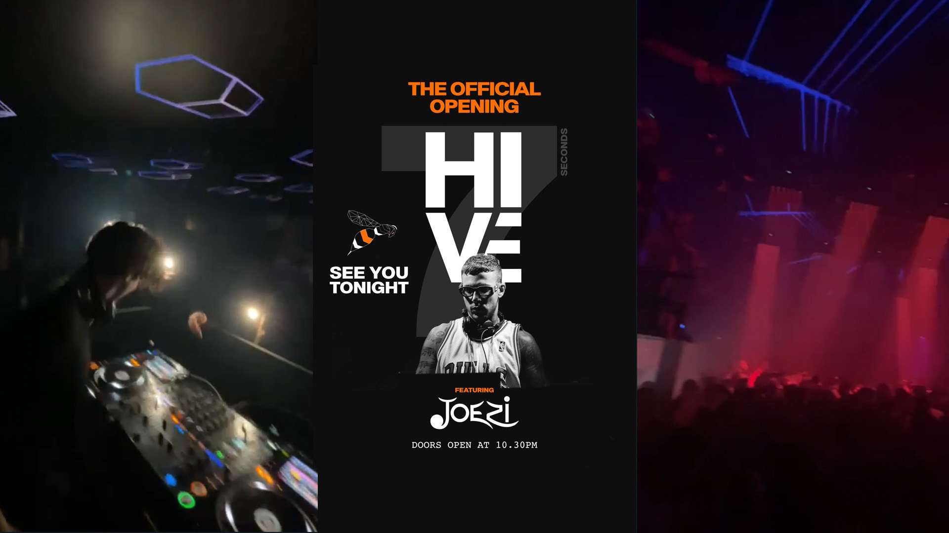 HIVE Club Welcomes Partygoers for Official Opening with '7 Seconds' DJ Joezi