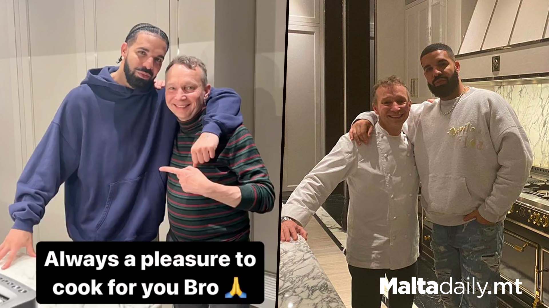 Gozo's Best Restaurant Chef Cooked For Drake...