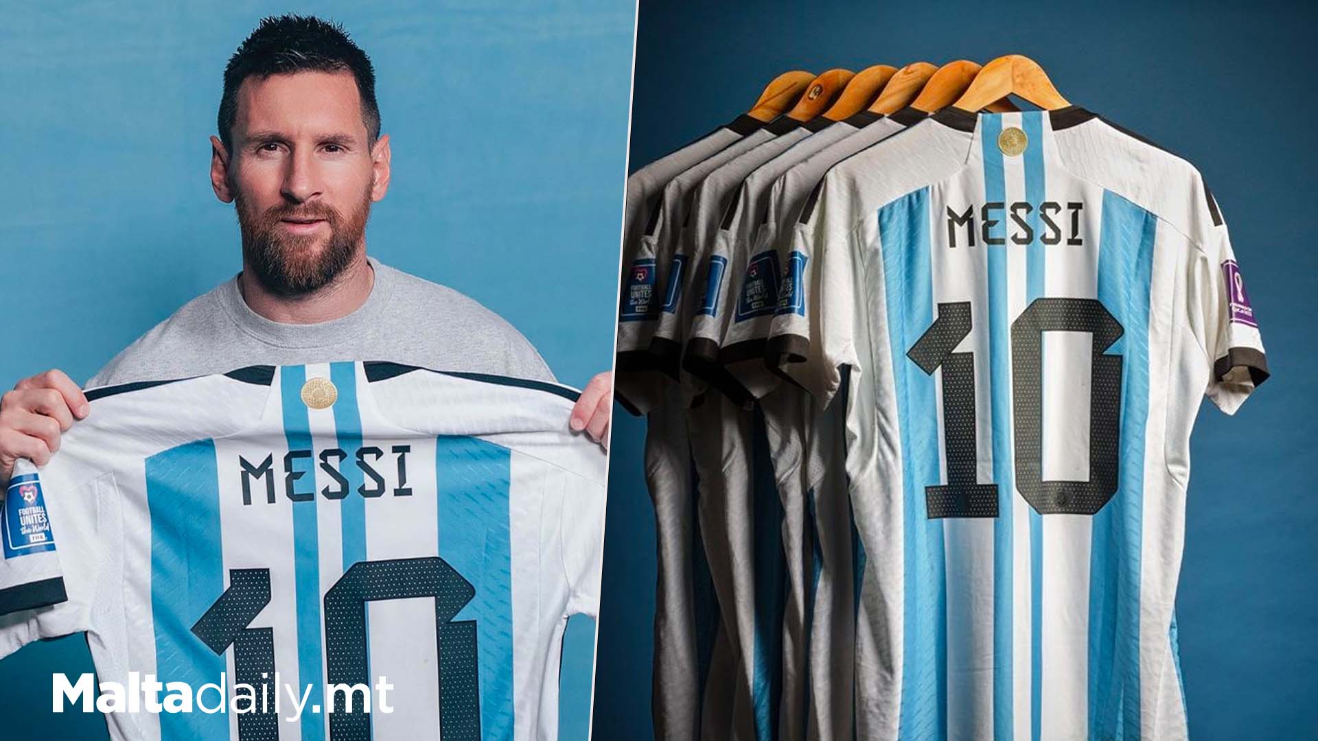 6 Lionel Messi World Cup Jerseys Sold For $7.8 Million