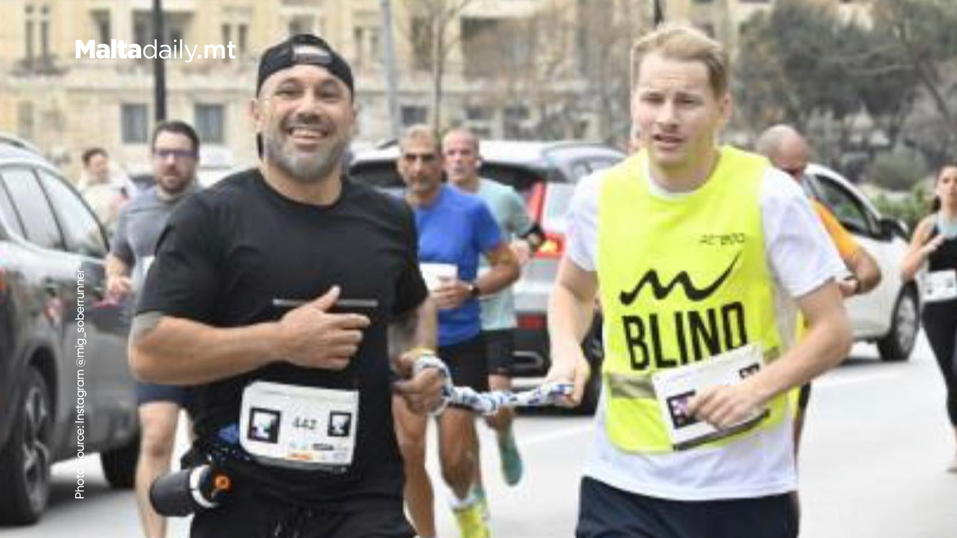 The Inspiring Journey of Miguel Mifsud and Jesper Mathiesen in the Mdina 2 Spinola Marathon