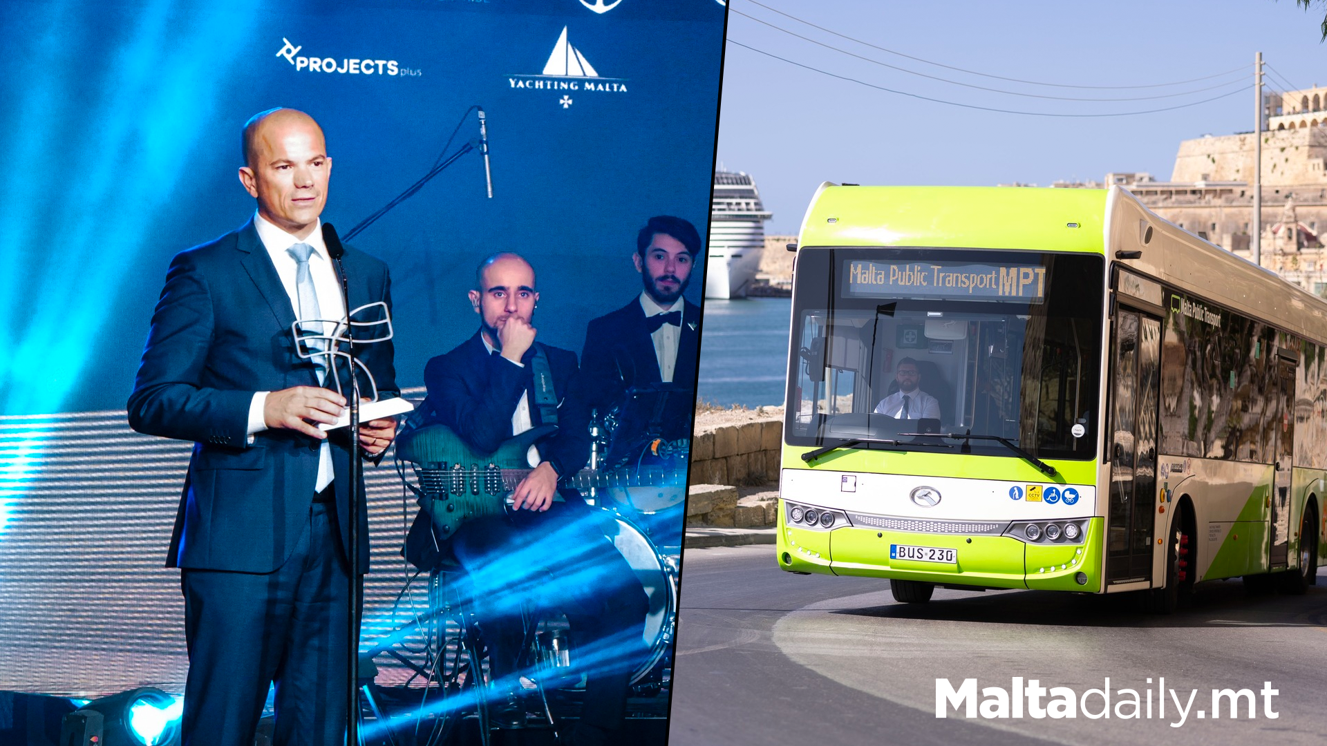Malta Public Transport Wins Infrastructure Award 2023