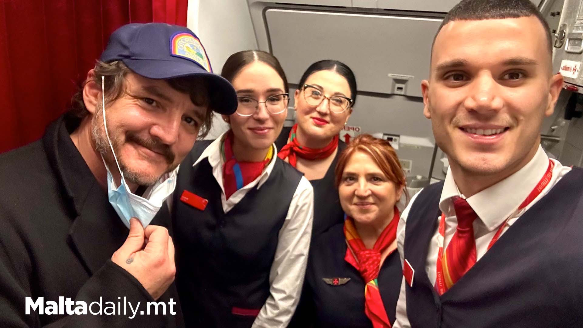 Thank You For Flying Air Malta, Pedro Pascal
