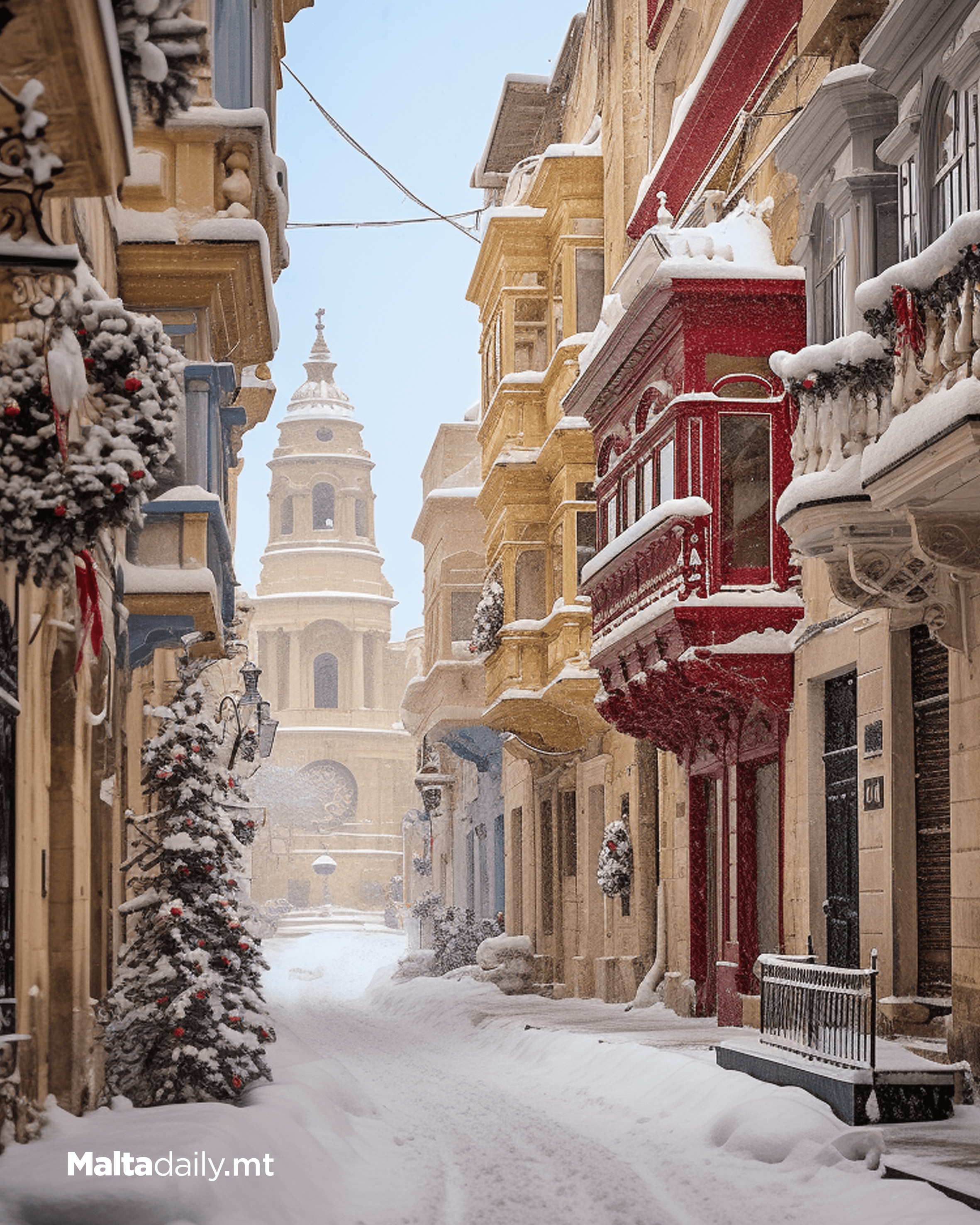 Dreaming of a White Christmas in Malta