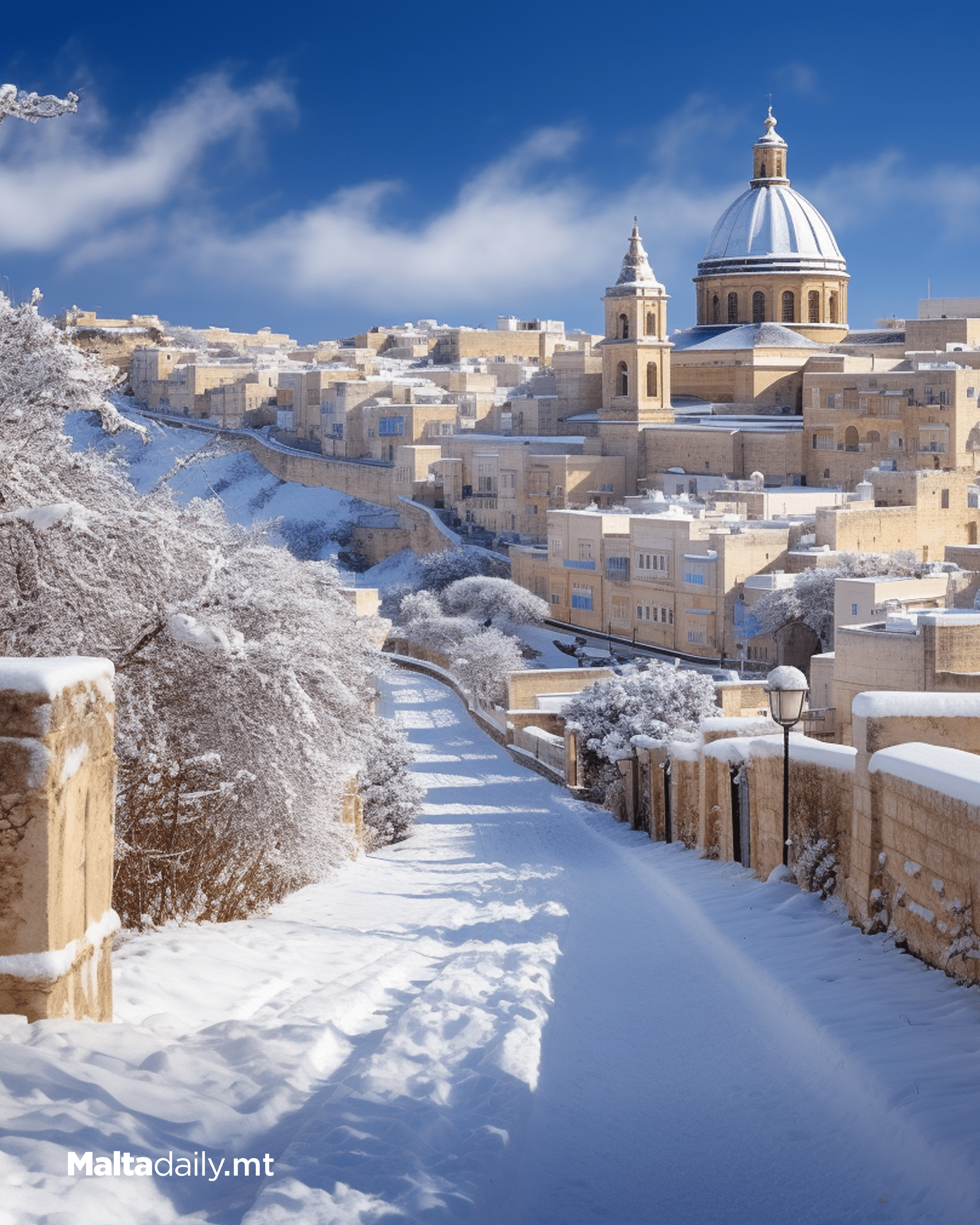 Dreaming of a White Christmas in Malta