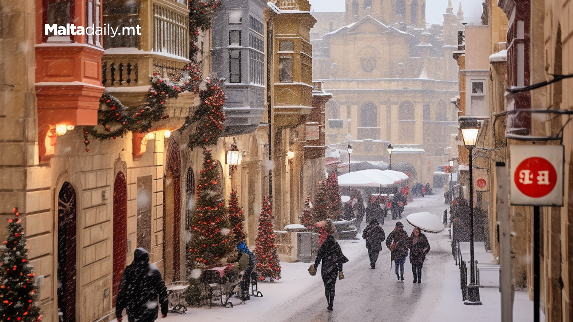 Dreaming of a White Christmas in Malta