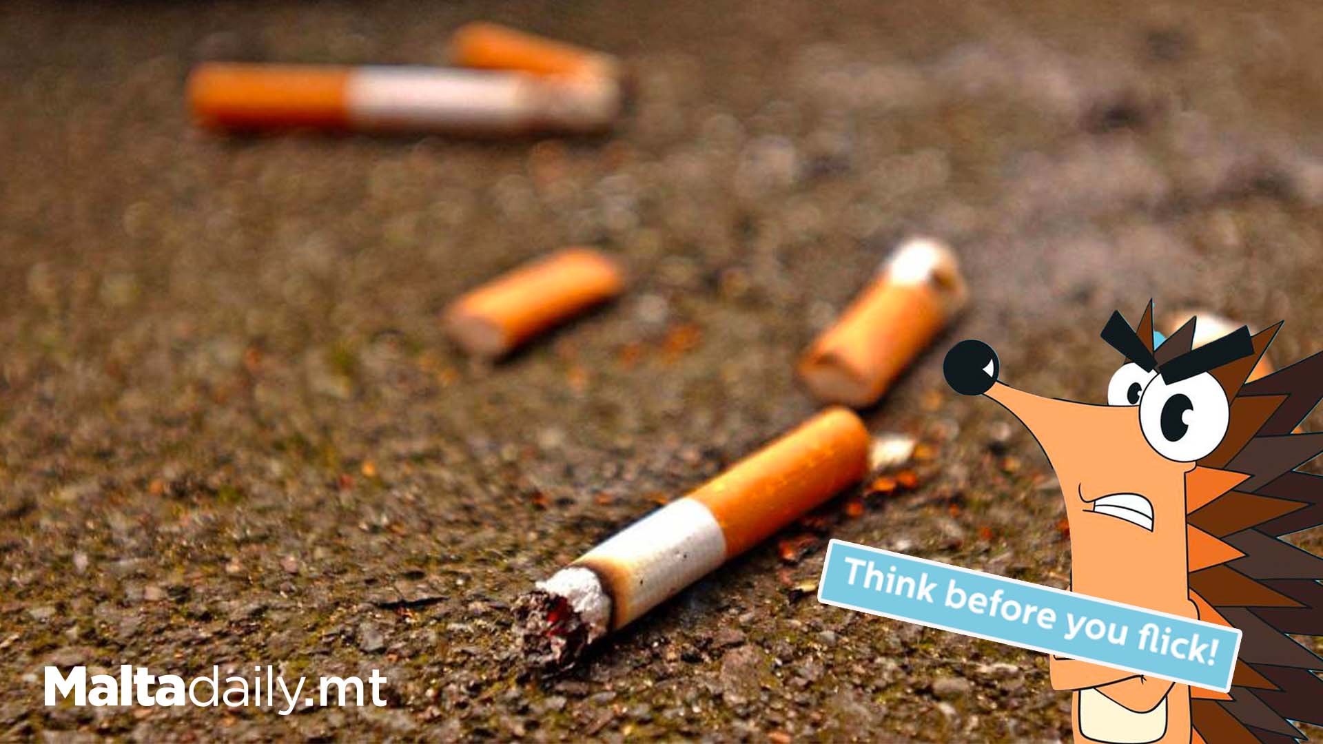 Cigarette Butts Are One Of the Most Littered Items Globally