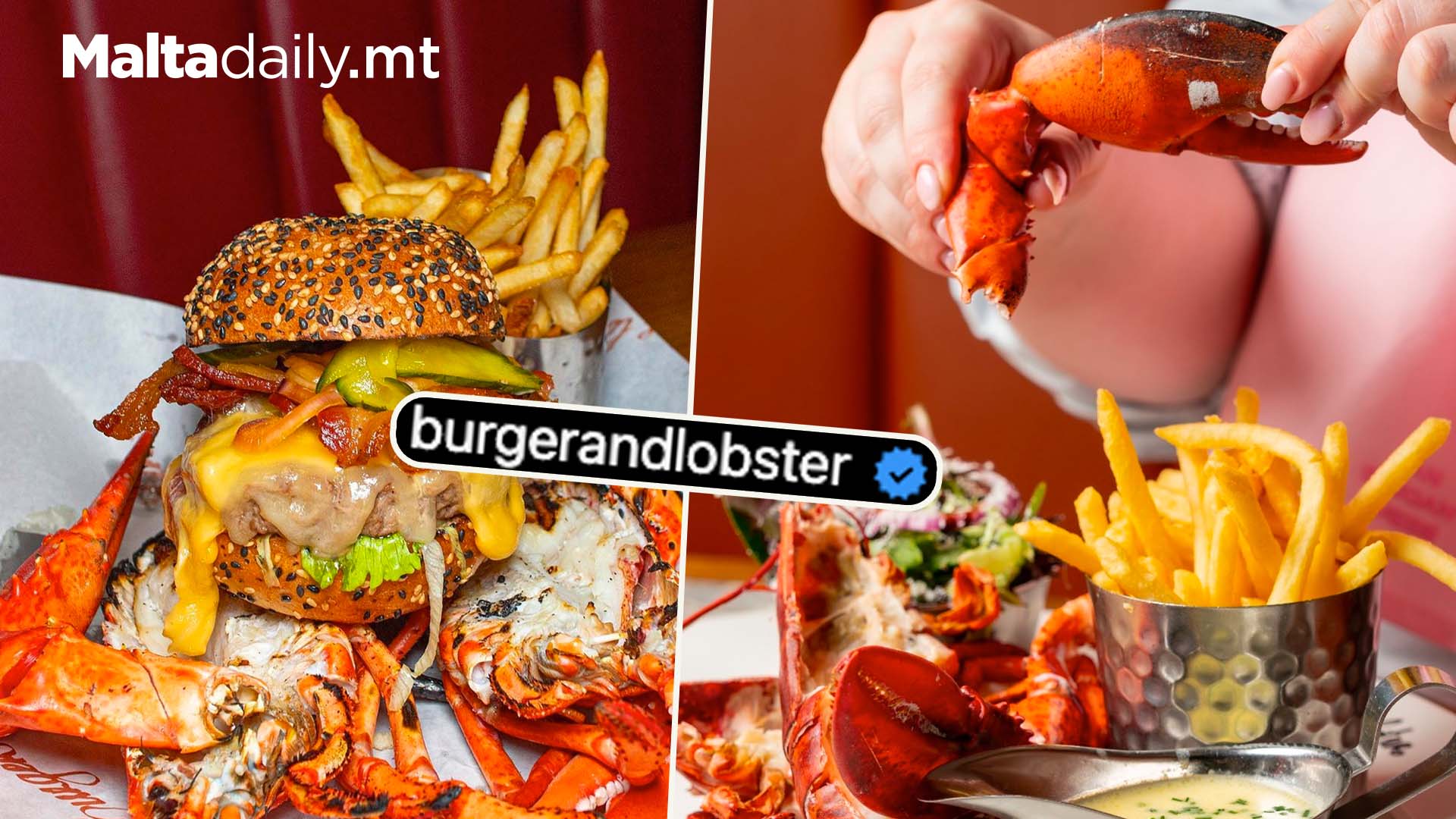 'Burger & Lobster' Coming To Malta In 2024!