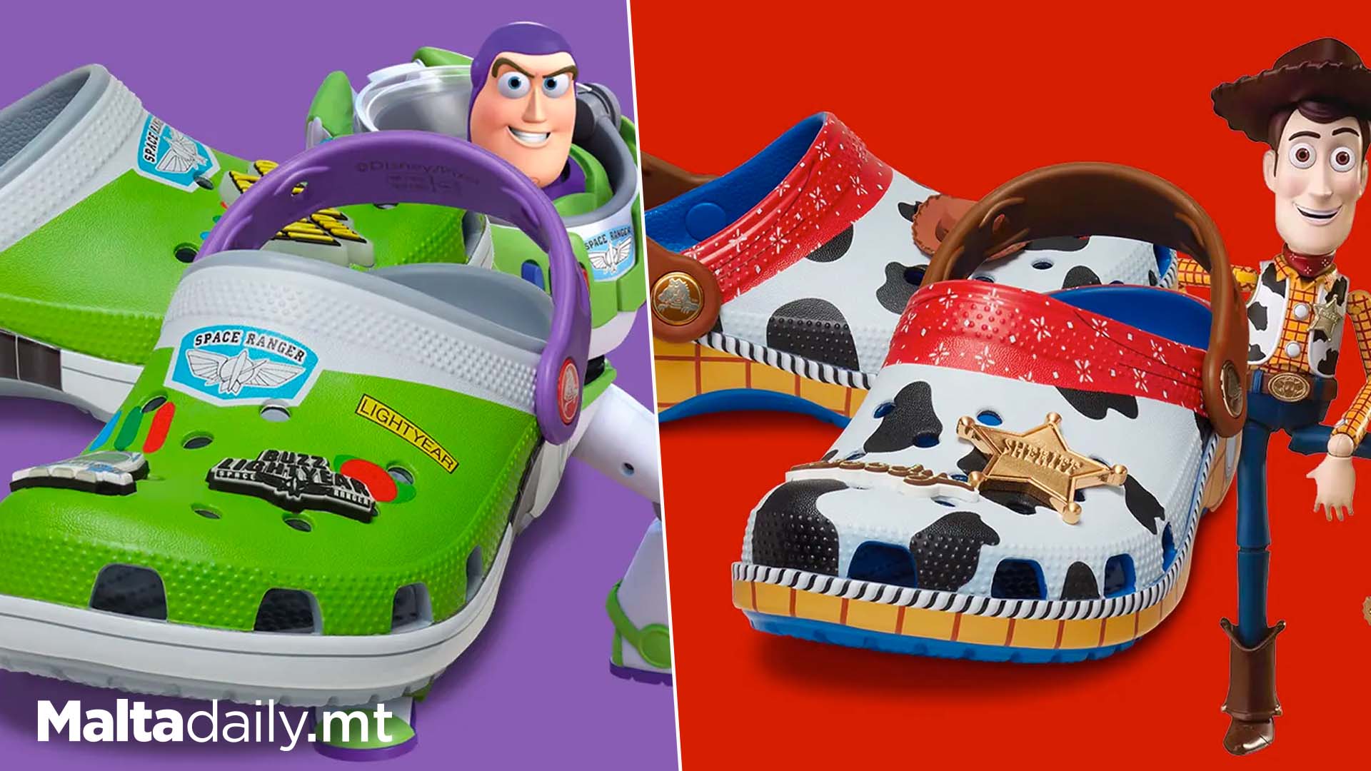Toy Story Woody And Buzz Crocs Also Revealed