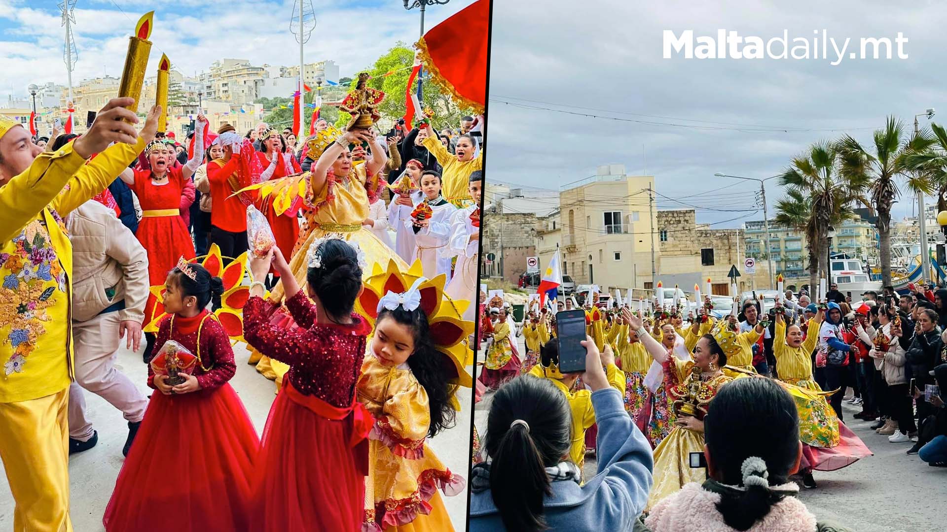 Local Filipino Community Celebrates Santo Nino In Marsascala