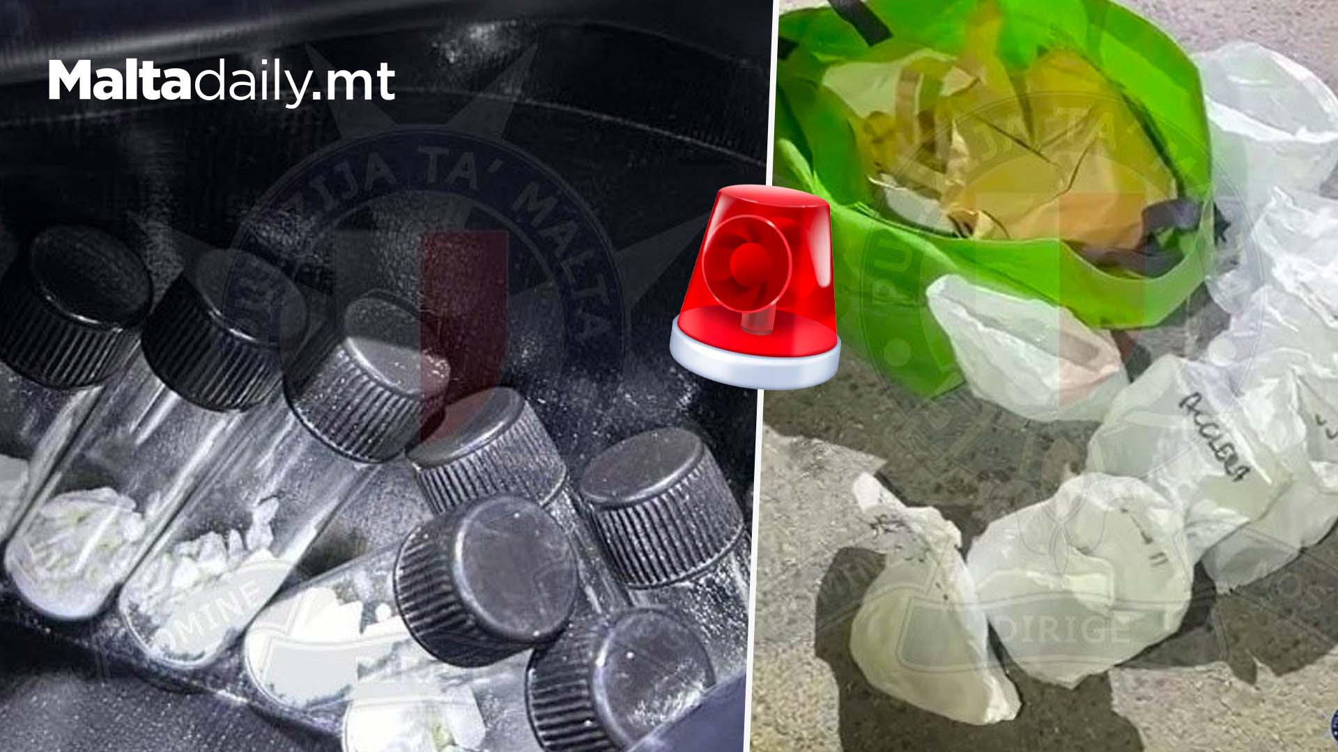 MDMA, Cocaine And Weed In Traffic Drug Bust