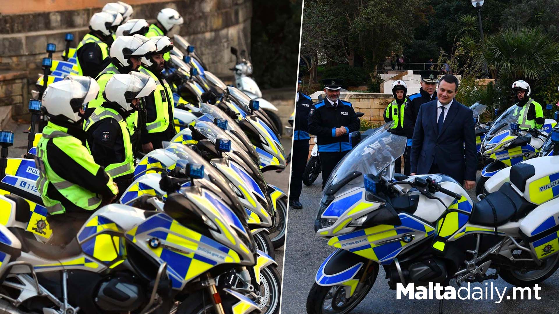 Fleet Of 24 New Police Motorcycles Inaugurated