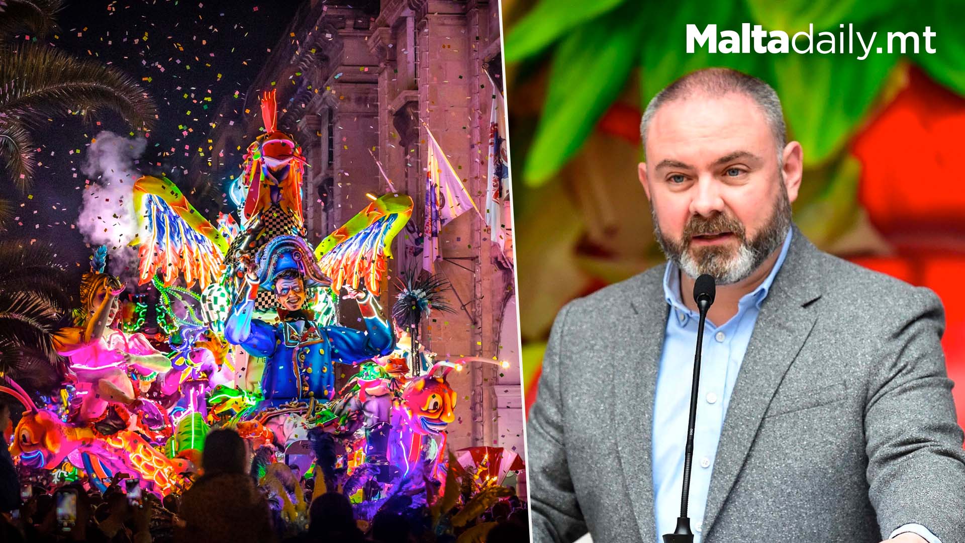 Owen Bonnici Announces Carnival Of Malta 2024