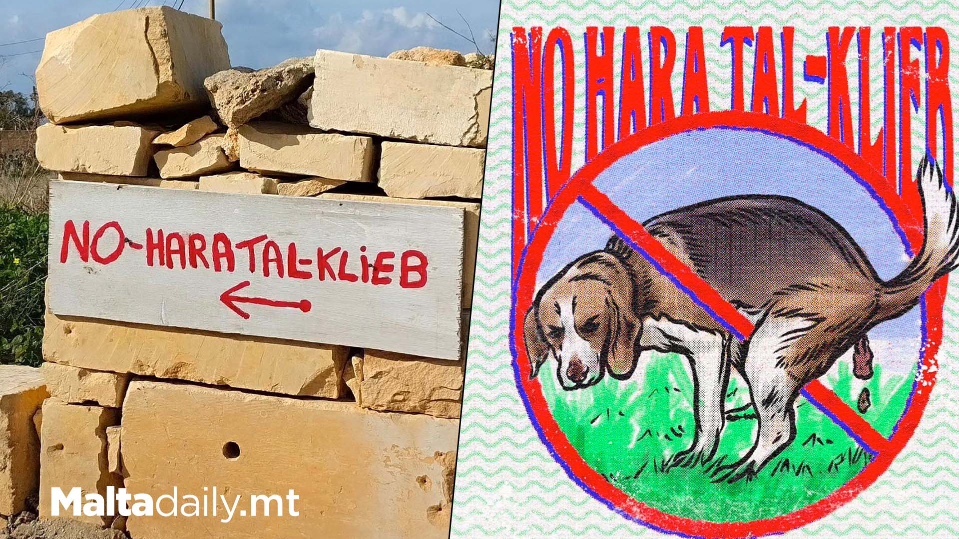 Maltese Artist Gives Makeover To Eye Sore Signs