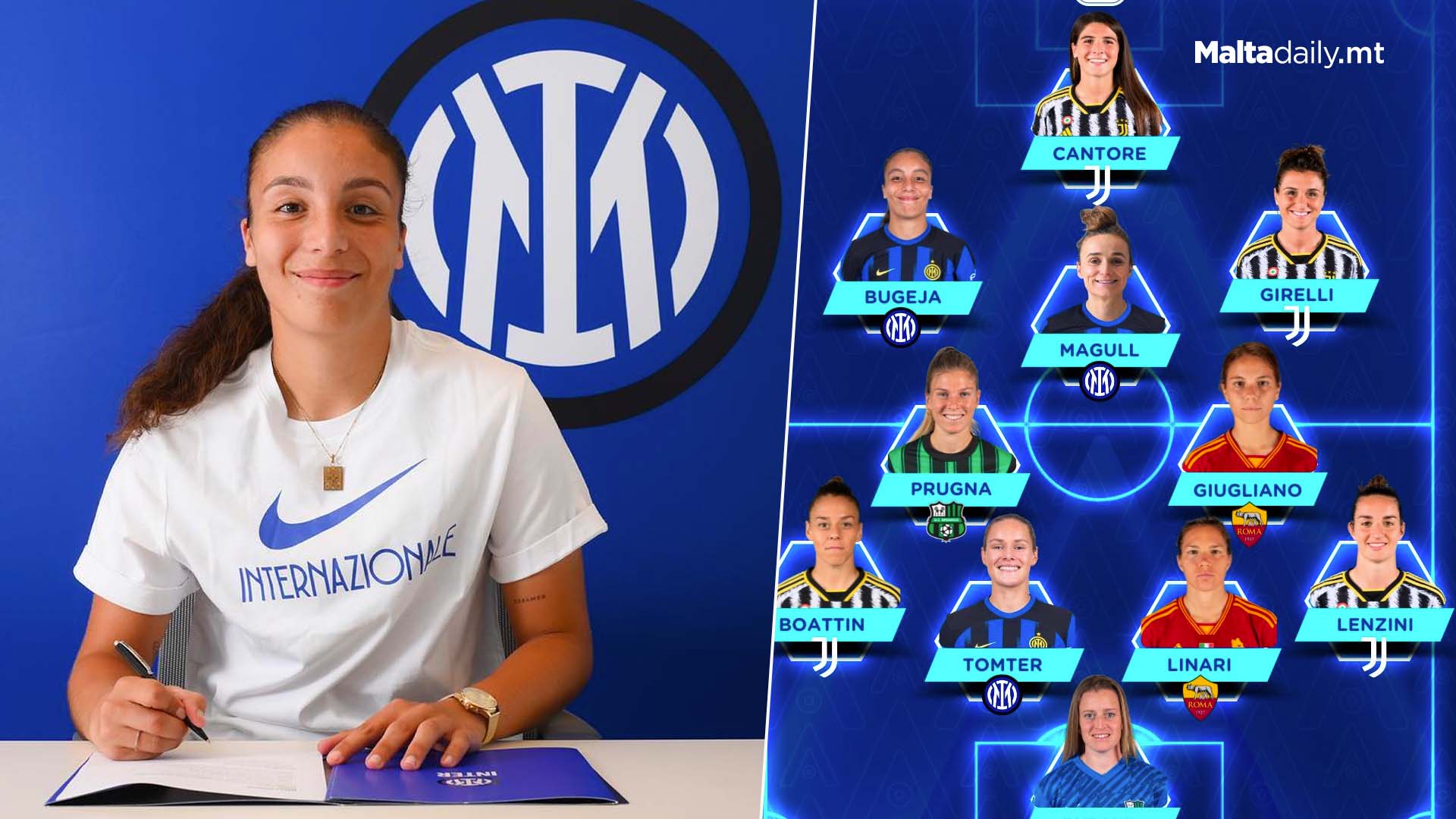 Haley Bugeja Listed In Serie A Team Of The Week Top 11