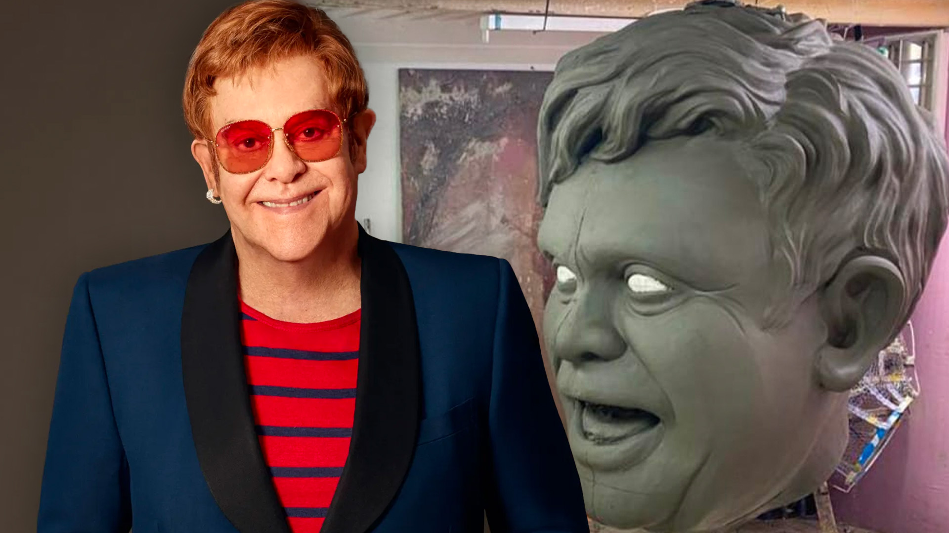 Elton John Immortalised in Carnival Float Sneak Peek