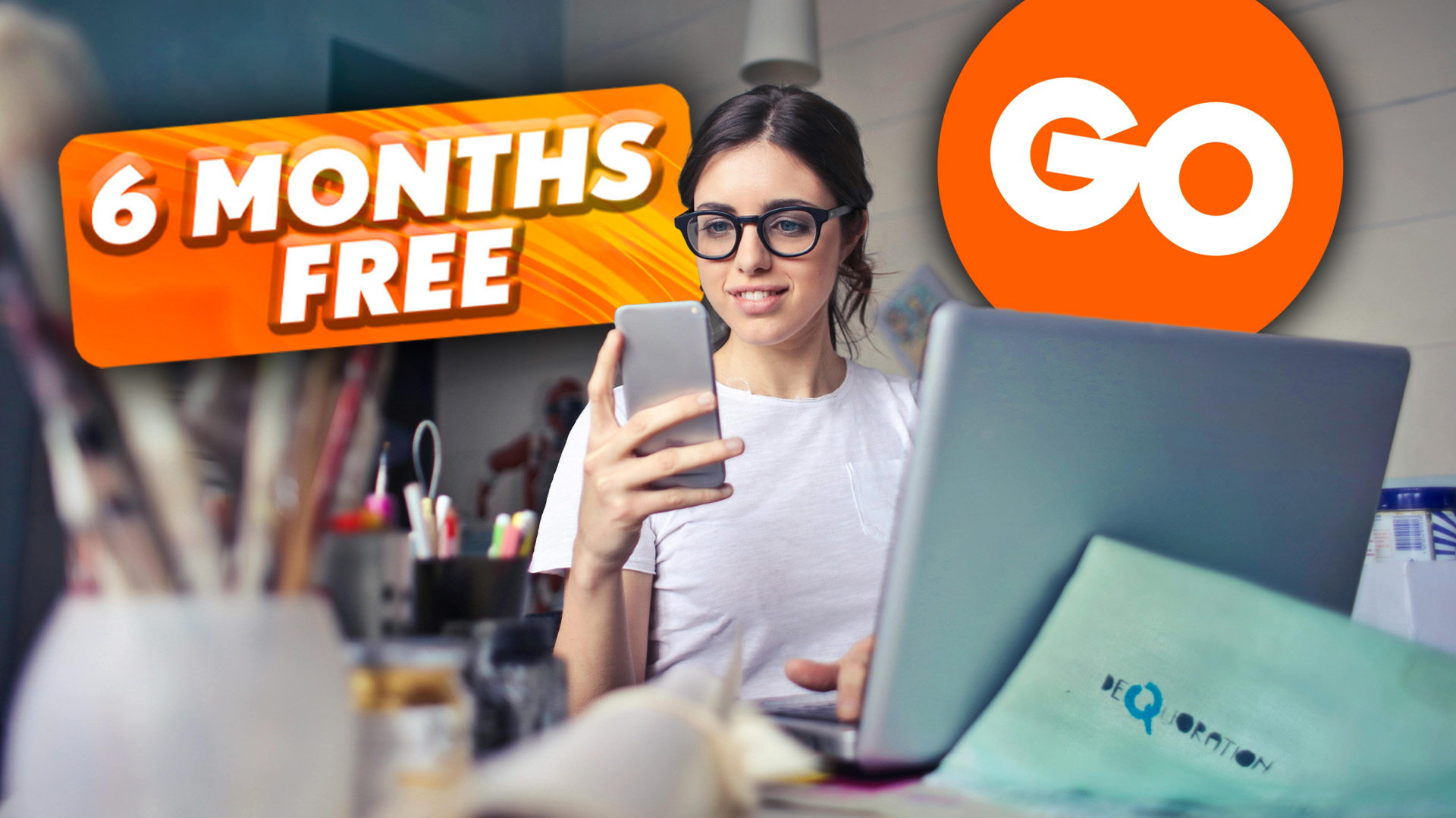 Level Up Your Internet with GO: Free Giga Speed for 6 Months!