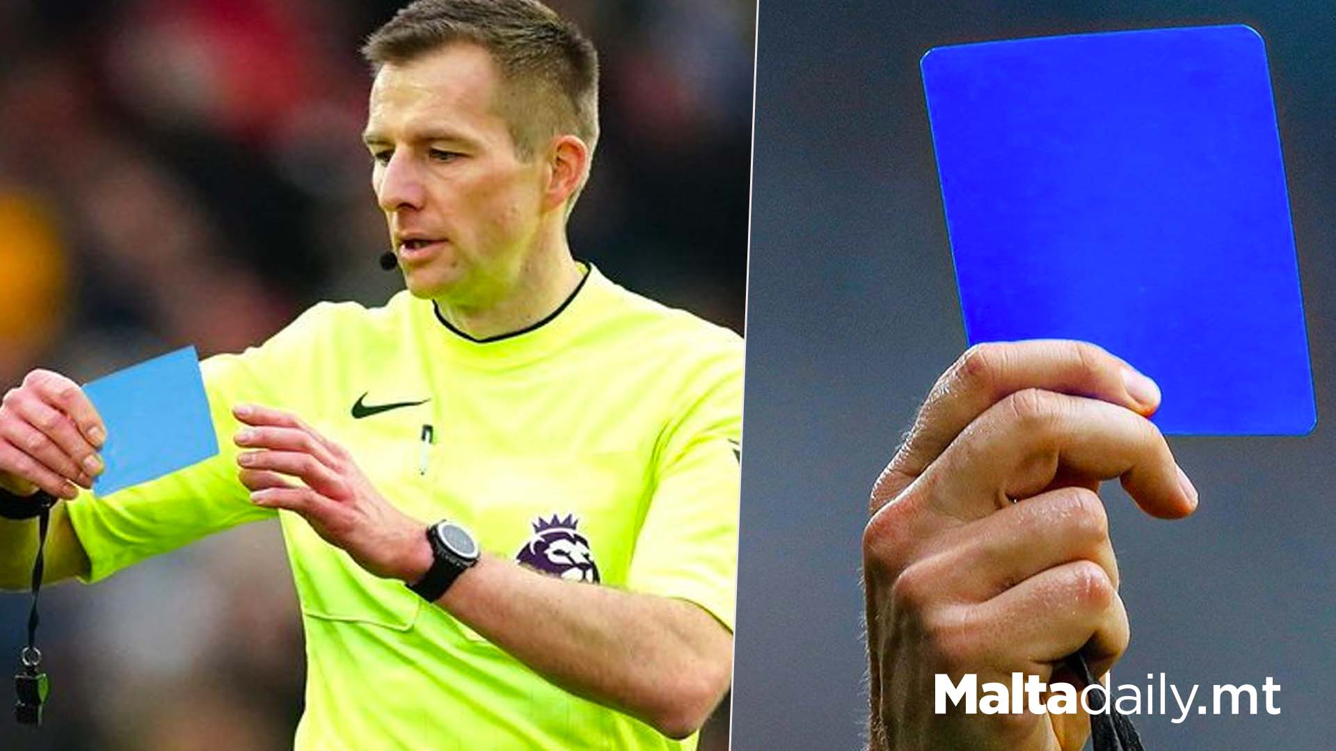 Professional Football Set To Introduce Blue Cards