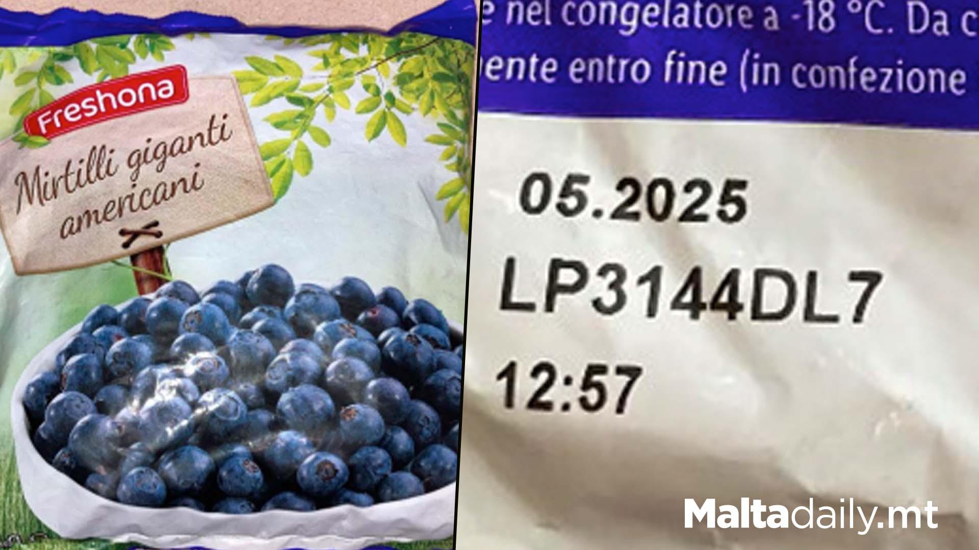 Freshen Blueberries Batch Potentially Carrying Norovirus