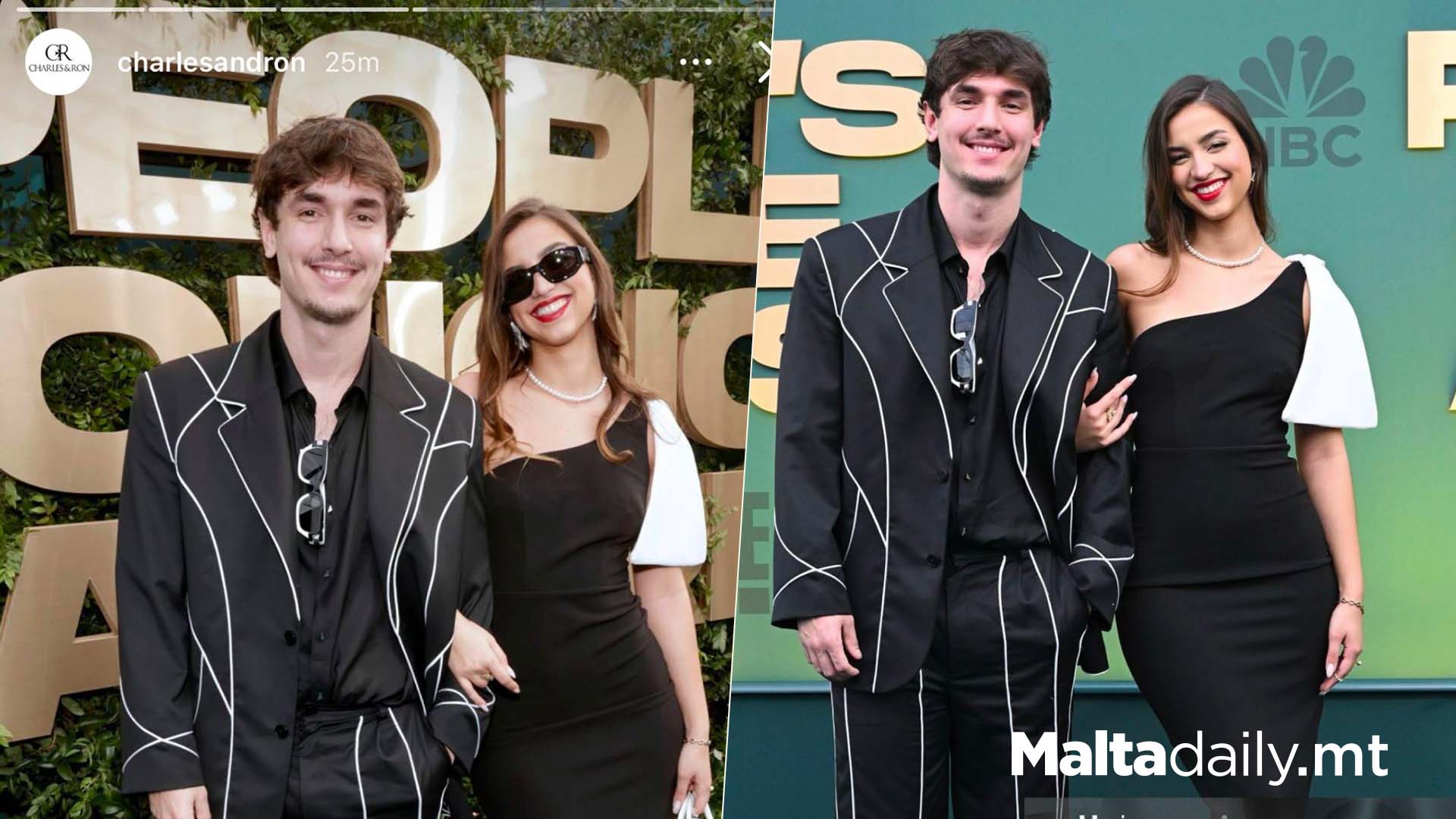 Influencer Bryce Hall Wears Charles&Ron To People's Choice Awards