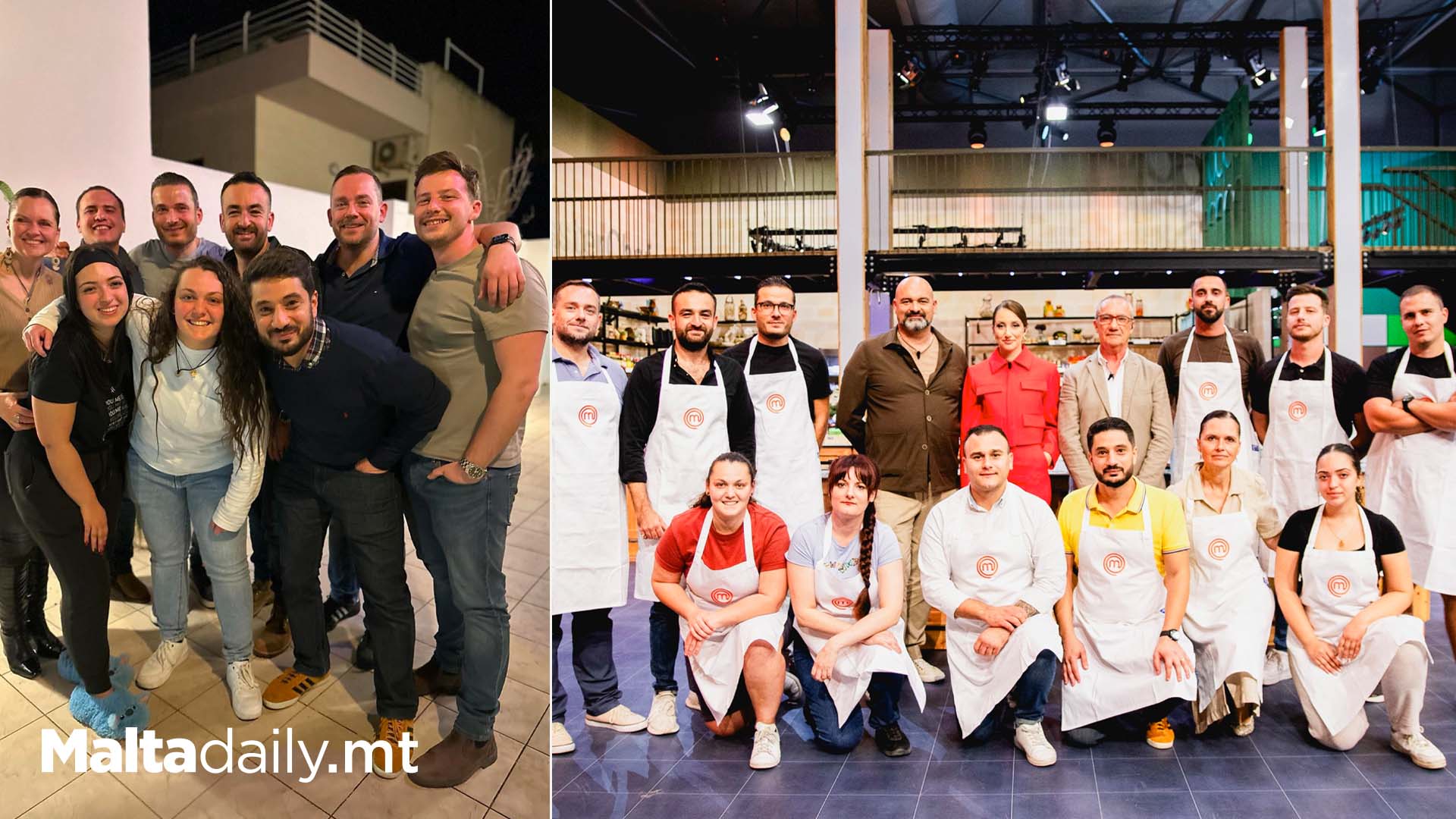 Master Chef Malta Finalists Watch Show Together