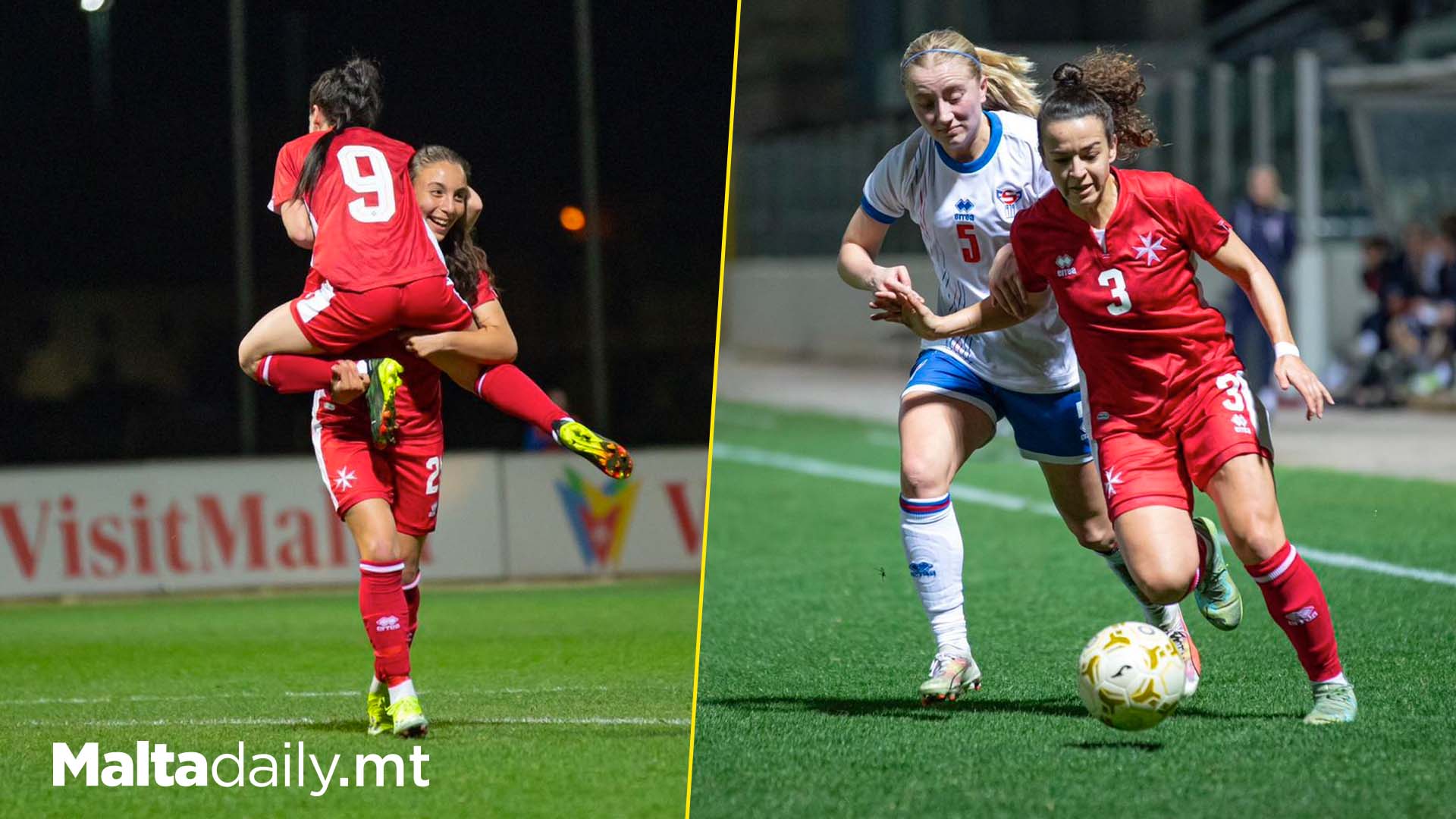 Malta Women's Football Team Beat Faroe Islands 2-0
