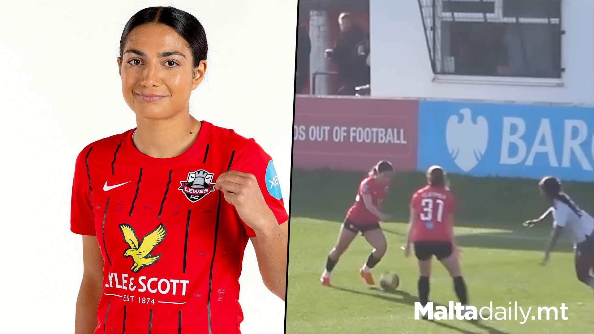 Maltese Maria Farrugia Wins Barclays Goal Of The Month