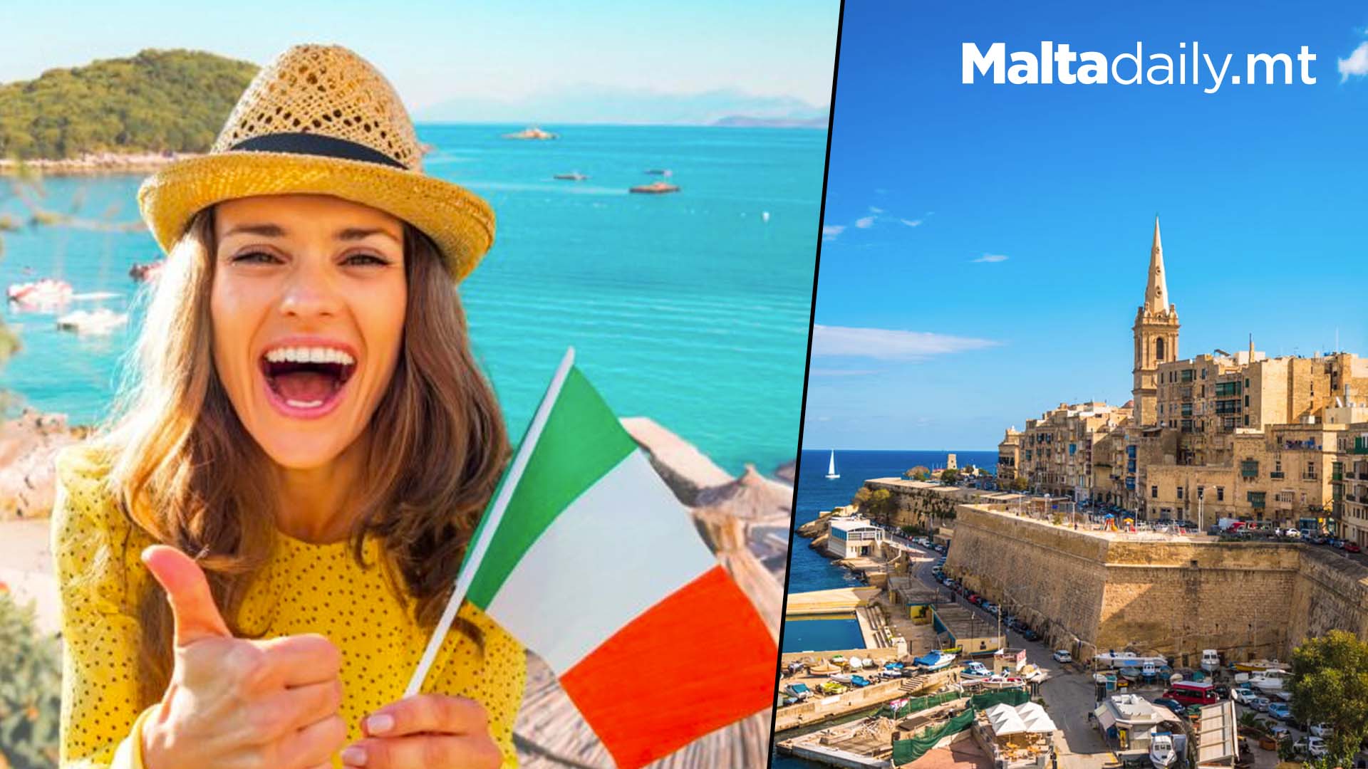 Most Of Malta's Tourists In 2023 Came From Italy